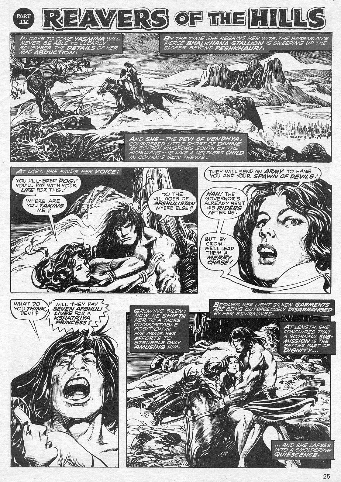 Read online The Savage Sword Of Conan comic -  Issue #16 - 25