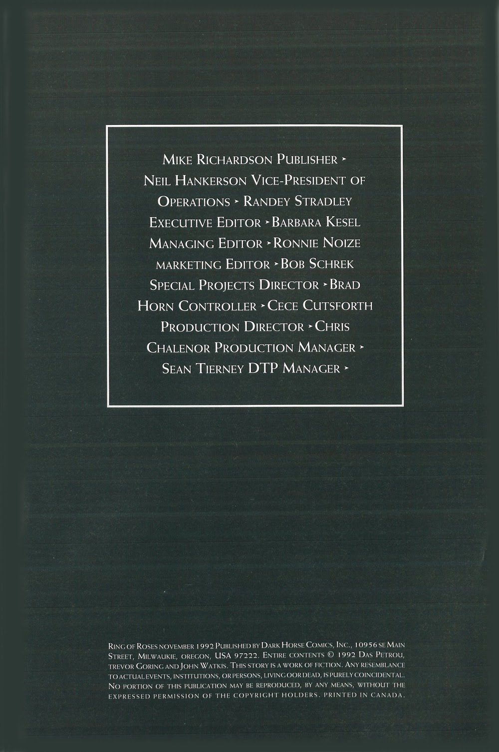 Read online Ring of Roses comic -  Issue #1 - 32