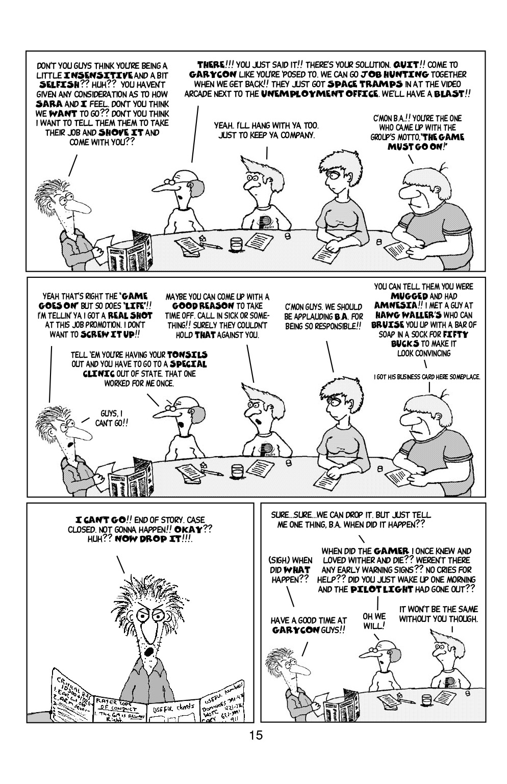 Read online Knights of the Dinner Table comic -  Issue #21 - 17