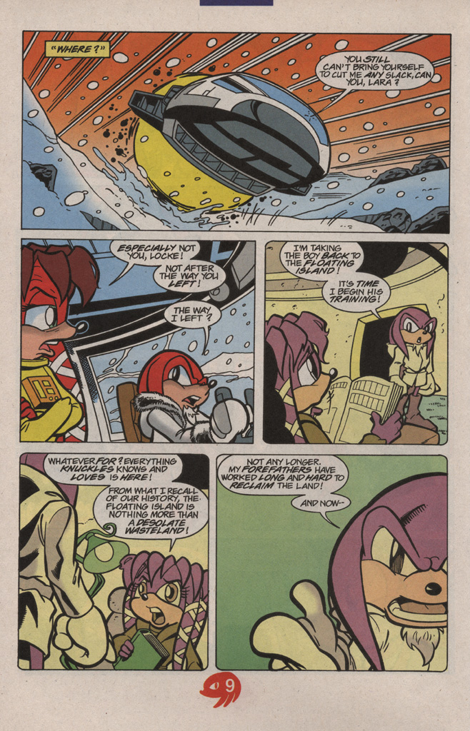 Read online Knuckles the Echidna comic -  Issue #20 - 14
