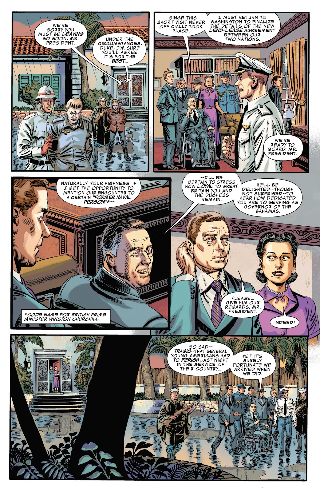 Captain America & the Invaders: Bahamas Triangle issue Full - Page 30