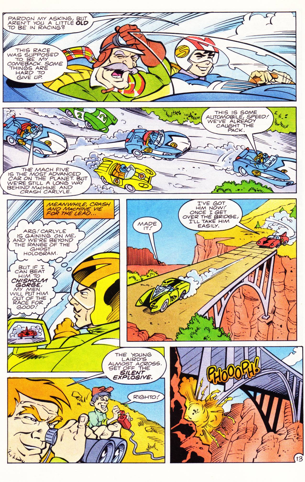 Read online The New Adventures of Speed Racer comic -  Issue #2 - 14