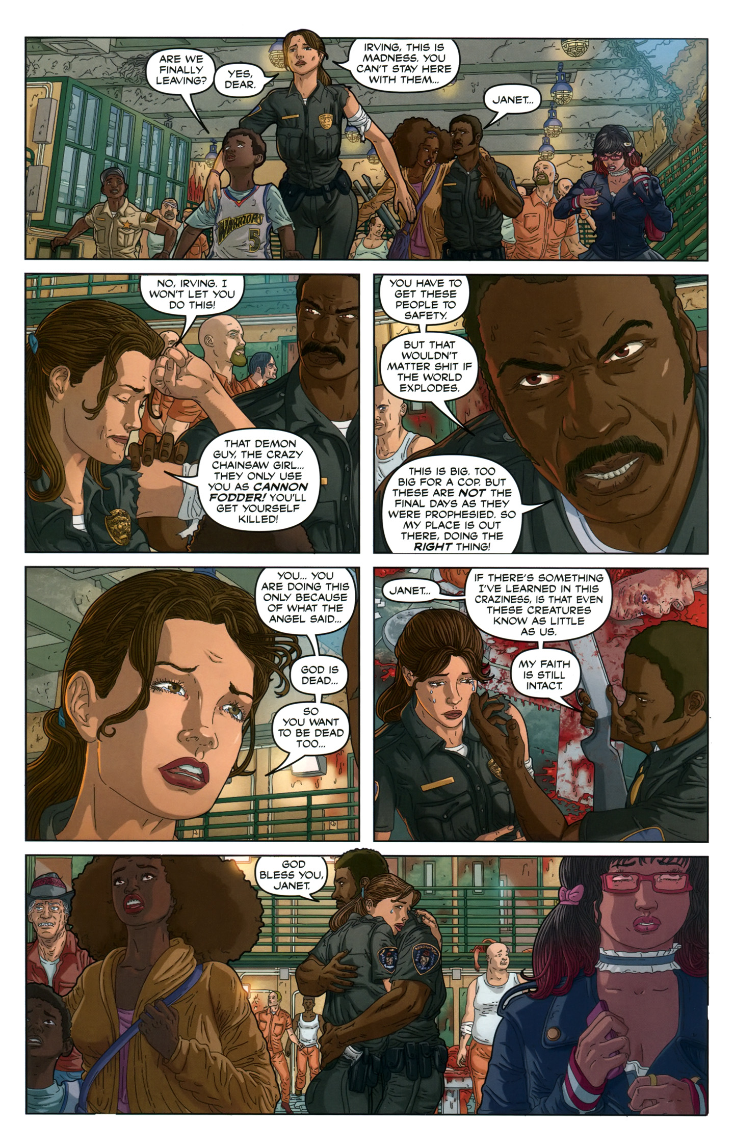 Read online Nancy in Hell On Earth comic -  Issue #3 - 12