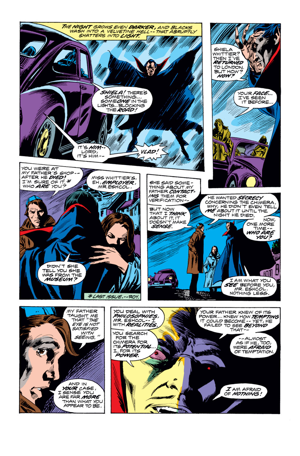 Read online Tomb of Dracula (1972) comic -  Issue #27 - 9