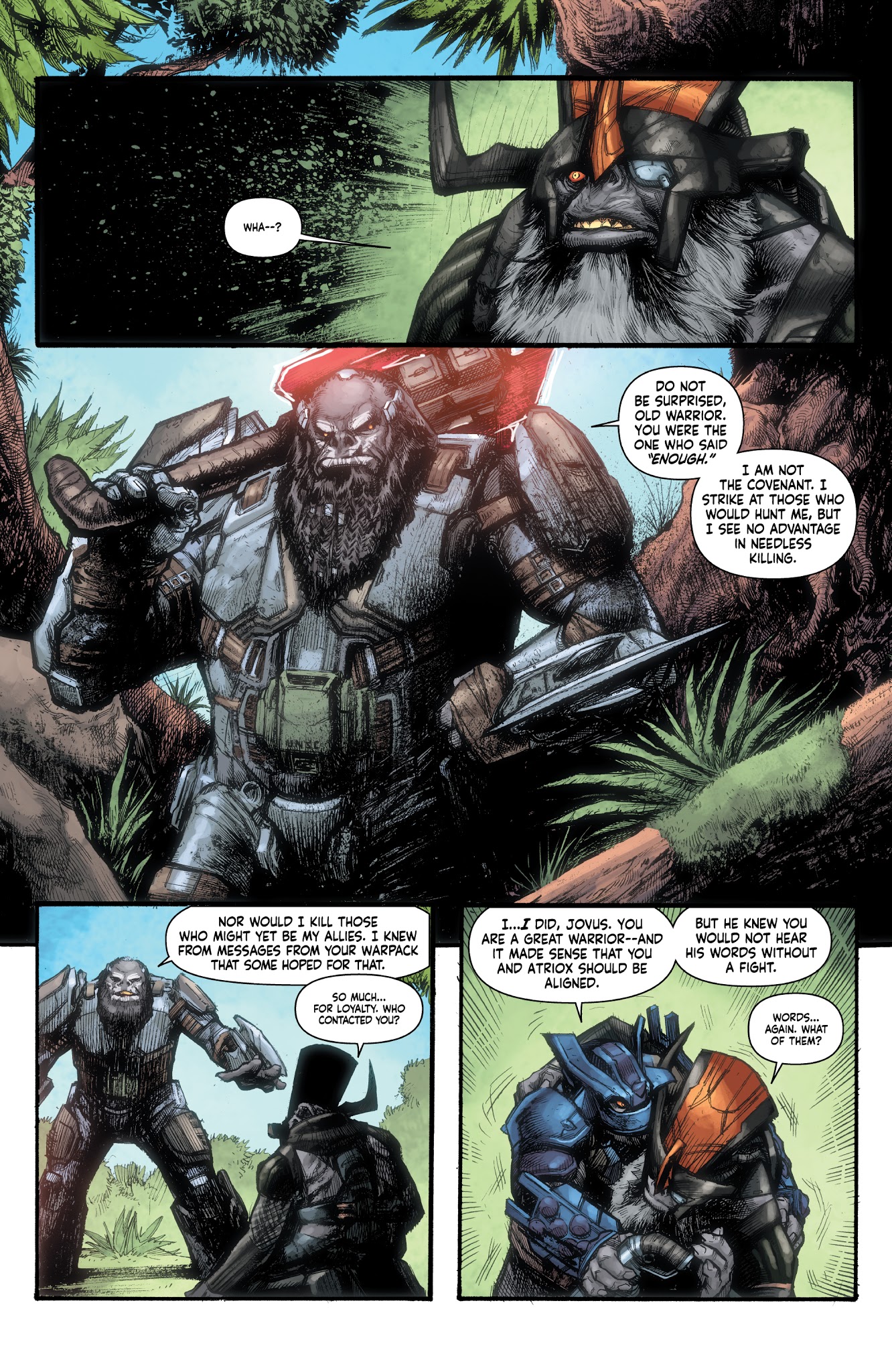 Read online Halo: Rise of Atriox comic -  Issue #5 - 18
