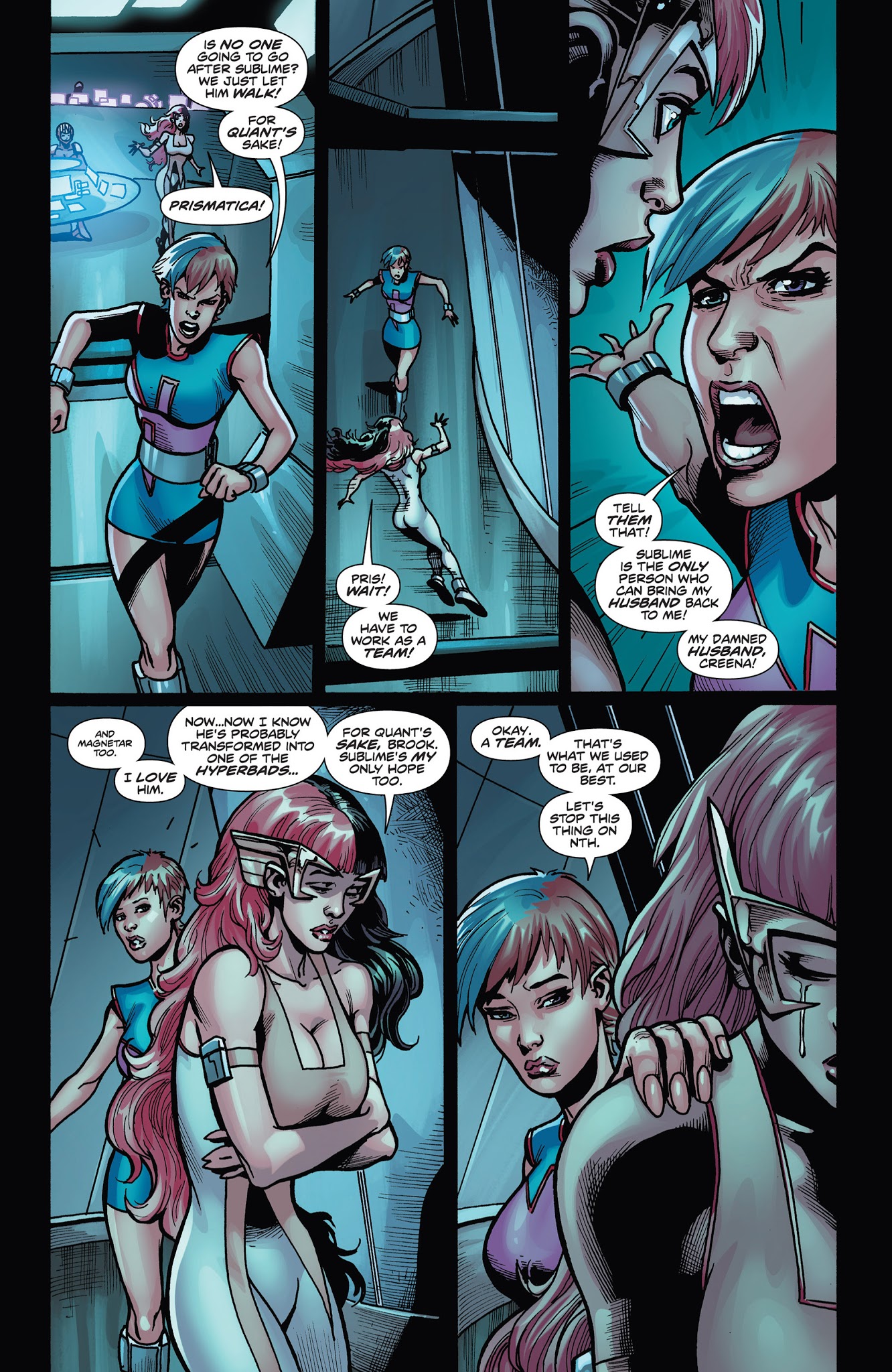 Read online The Hypernaturals comic -  Issue #11 - 12