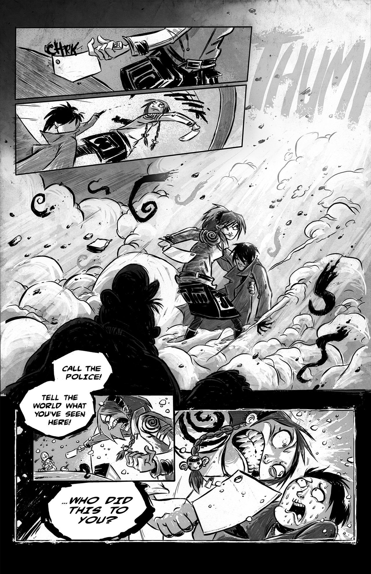 Read online Eldritch! comic -  Issue #1 - 10