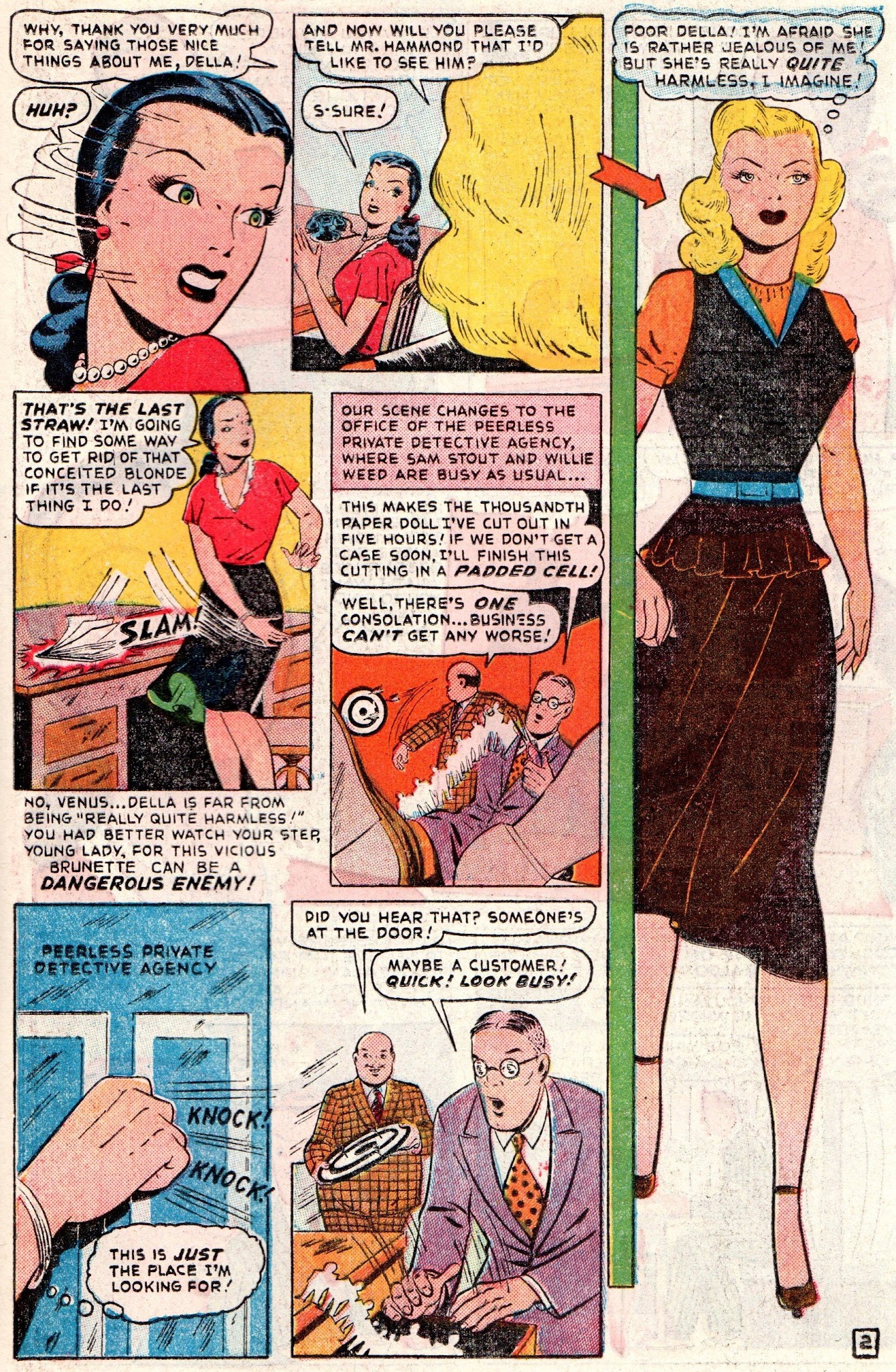 Read online Venus (1948) comic -  Issue #2 - 25