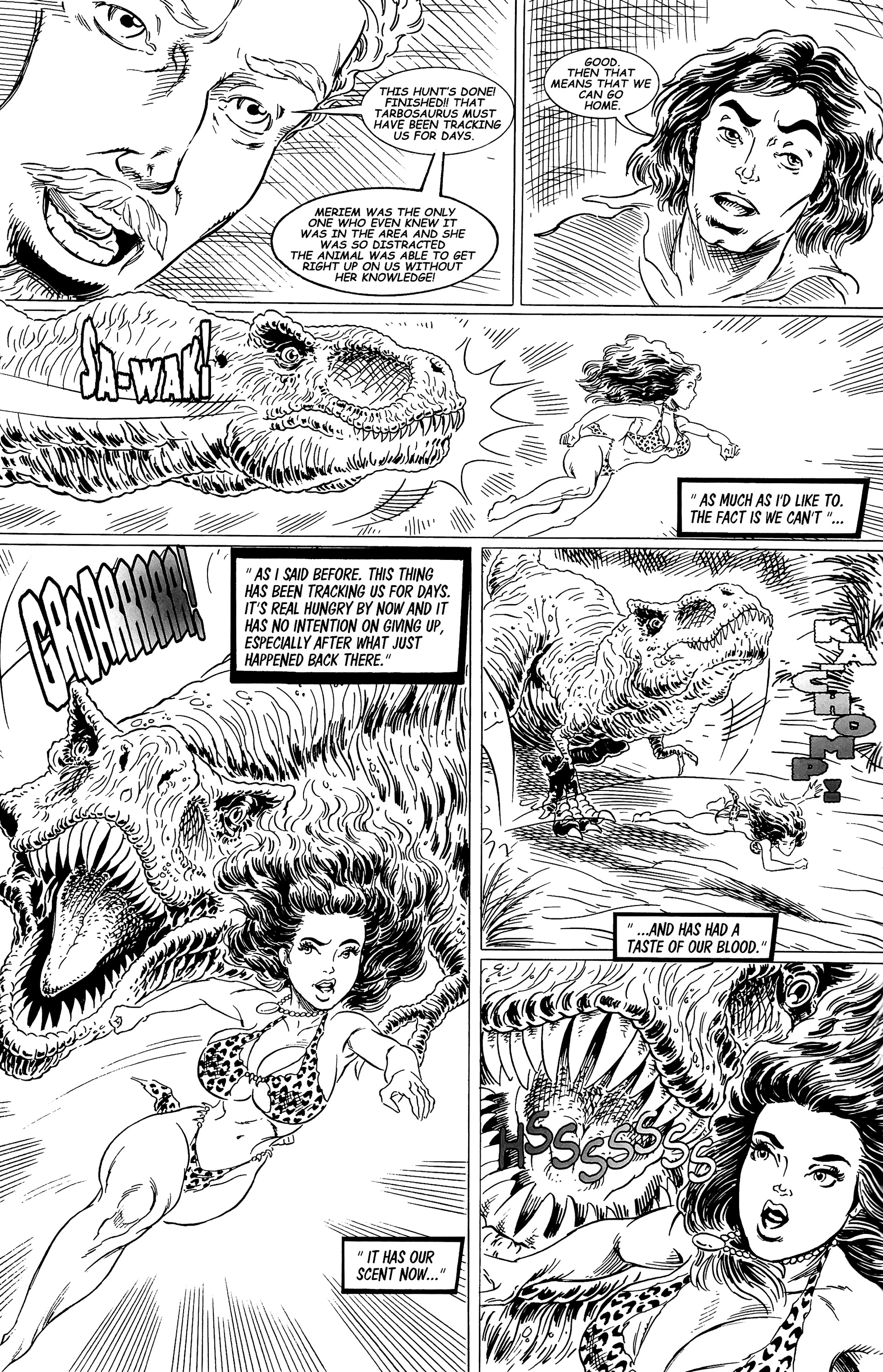 Read online Cavewoman: Hunt comic -  Issue #2 - 14