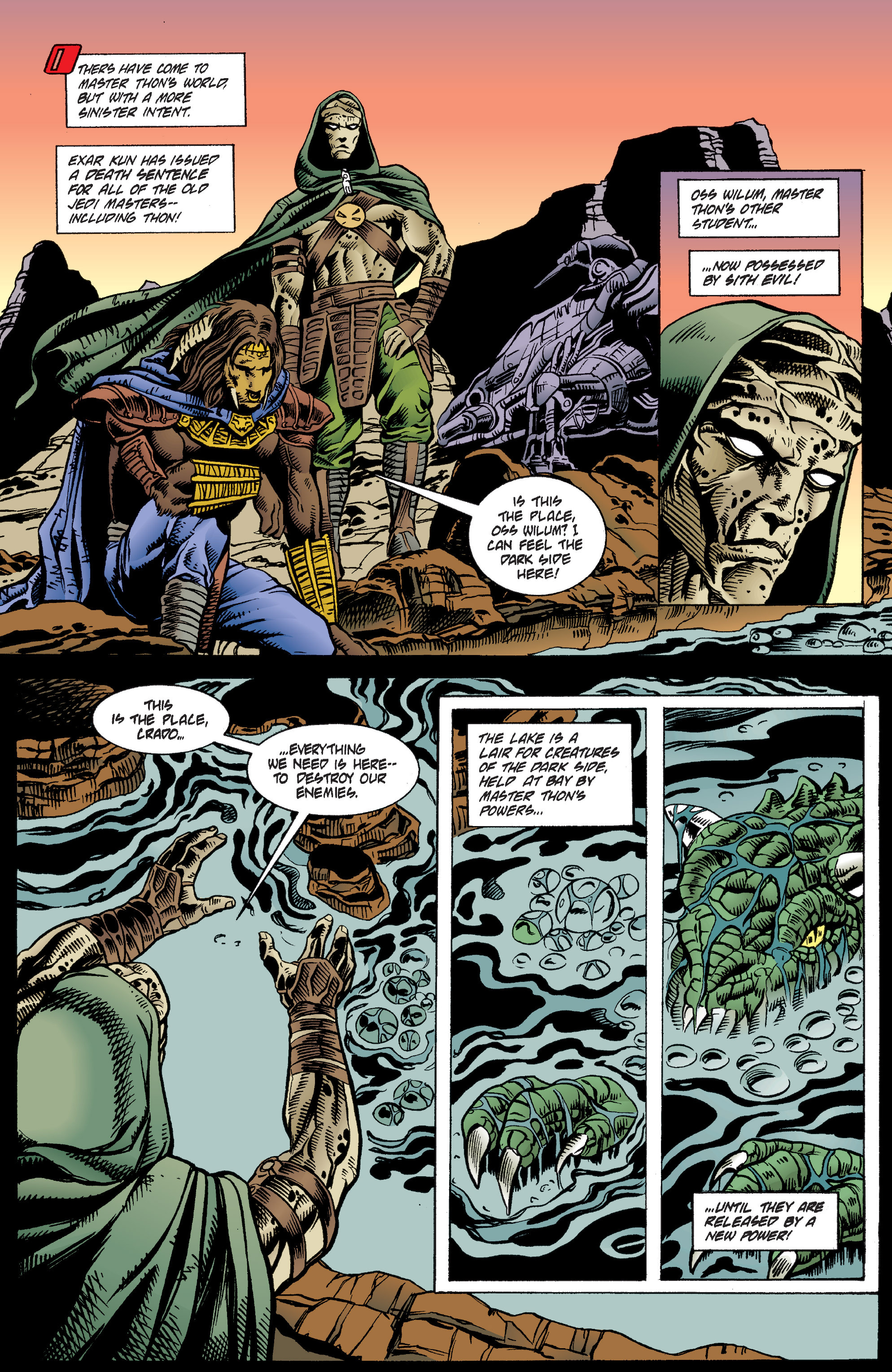 Read online Star Wars: Tales of the Jedi - The Sith War comic -  Issue #4 - 6