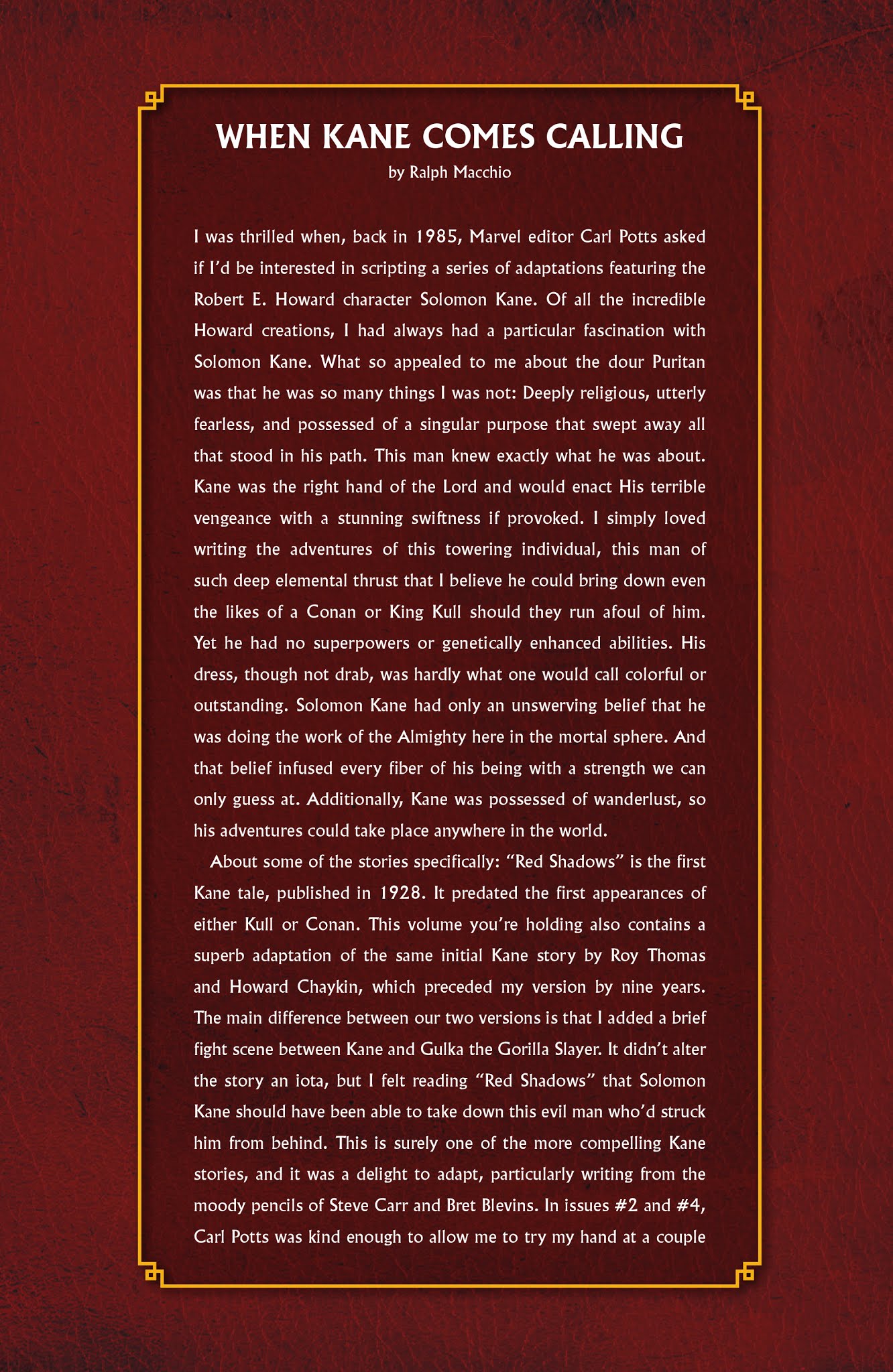 Read online The Chronicles of Solomon Kane comic -  Issue # TPB (Part 1) - 8