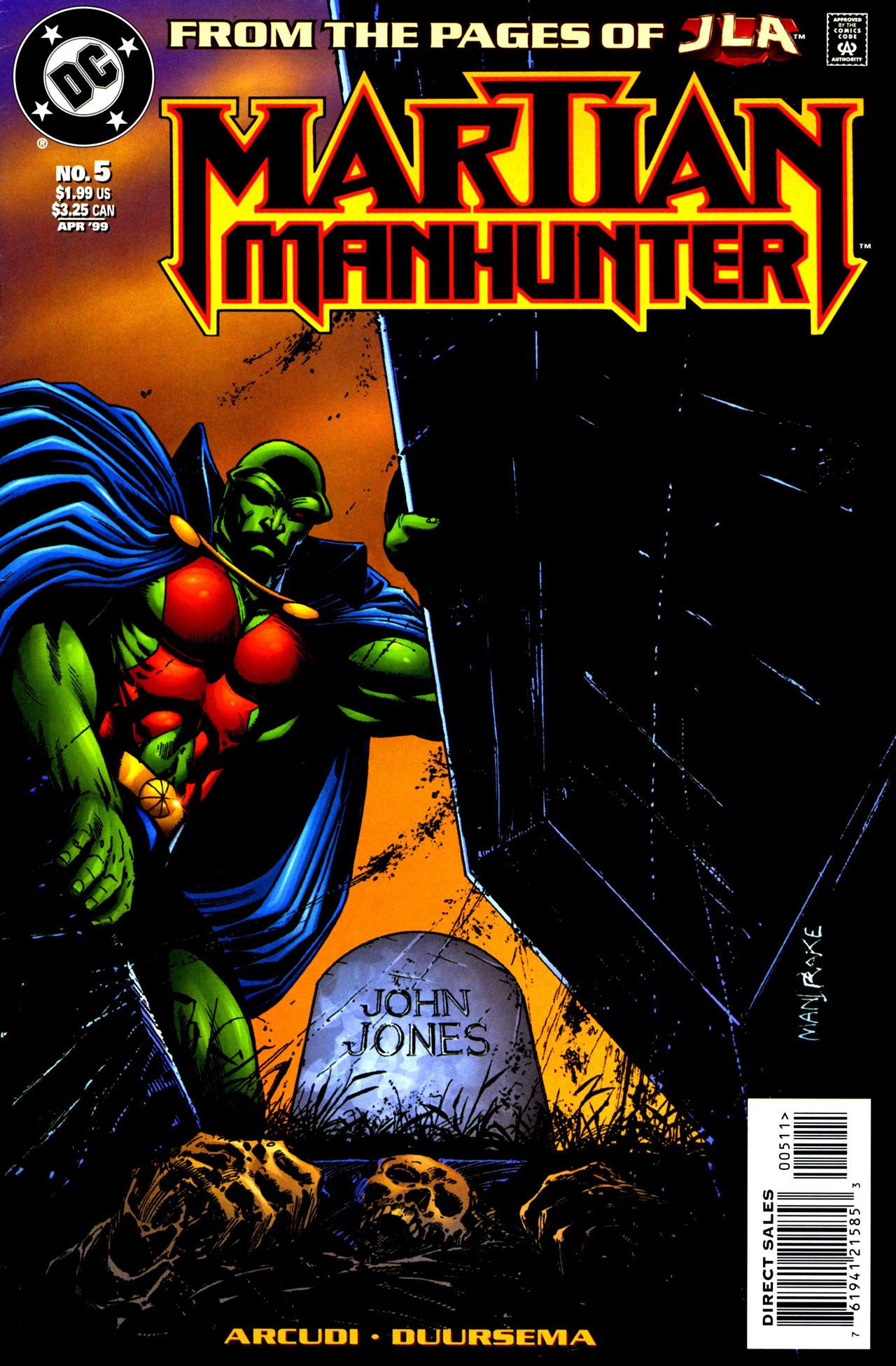 Martian Manhunter (1998) Issue #5 #8 - English 1