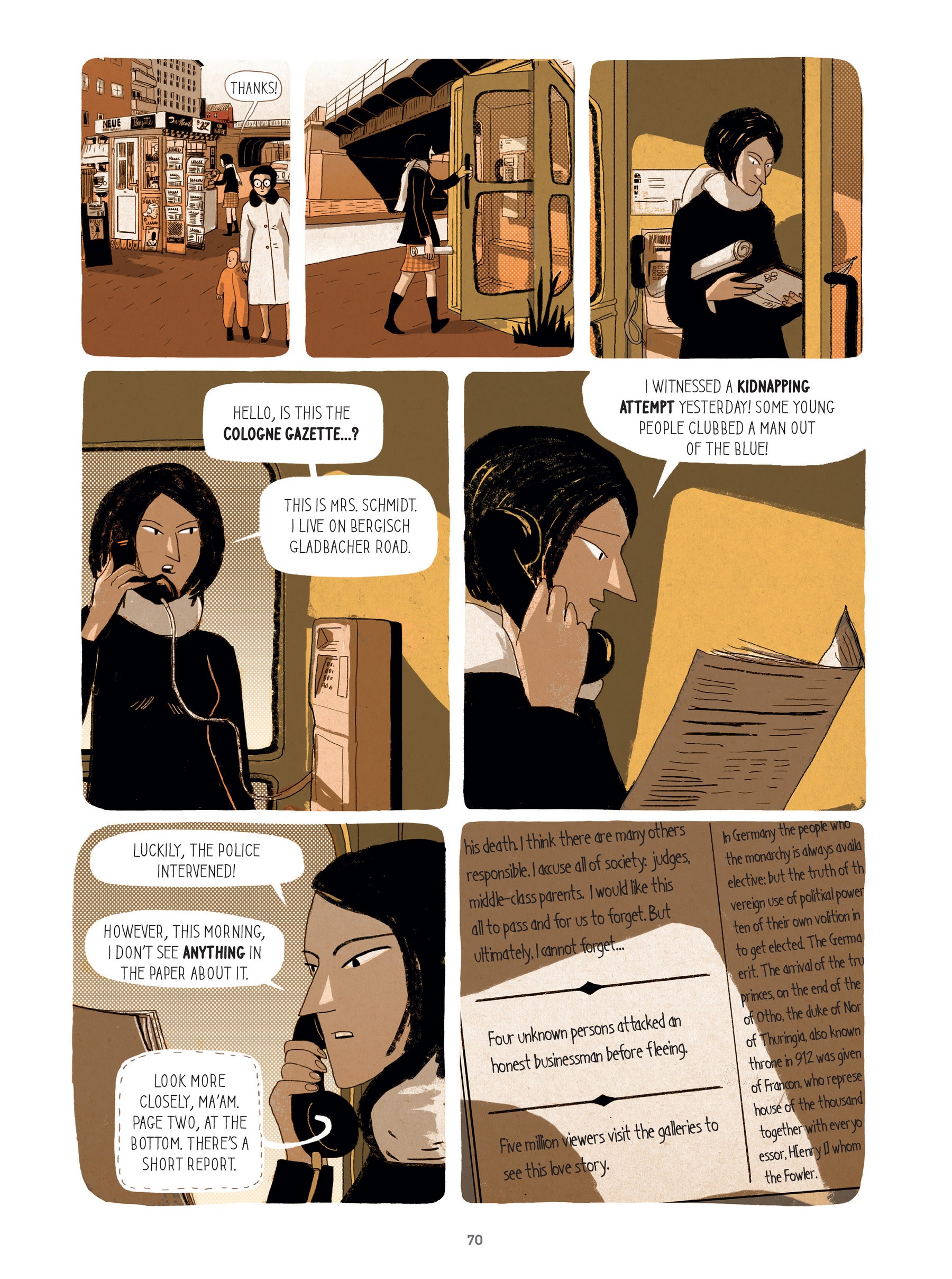 Read online For Justice: The Serge & Beate Klarsfeld Story comic -  Issue # TPB (Part 1) - 70