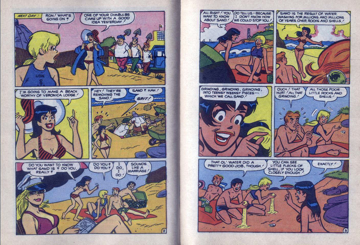 Read online Archie...Archie Andrews, Where Are You? Digest Magazine comic -  Issue #64 - 56