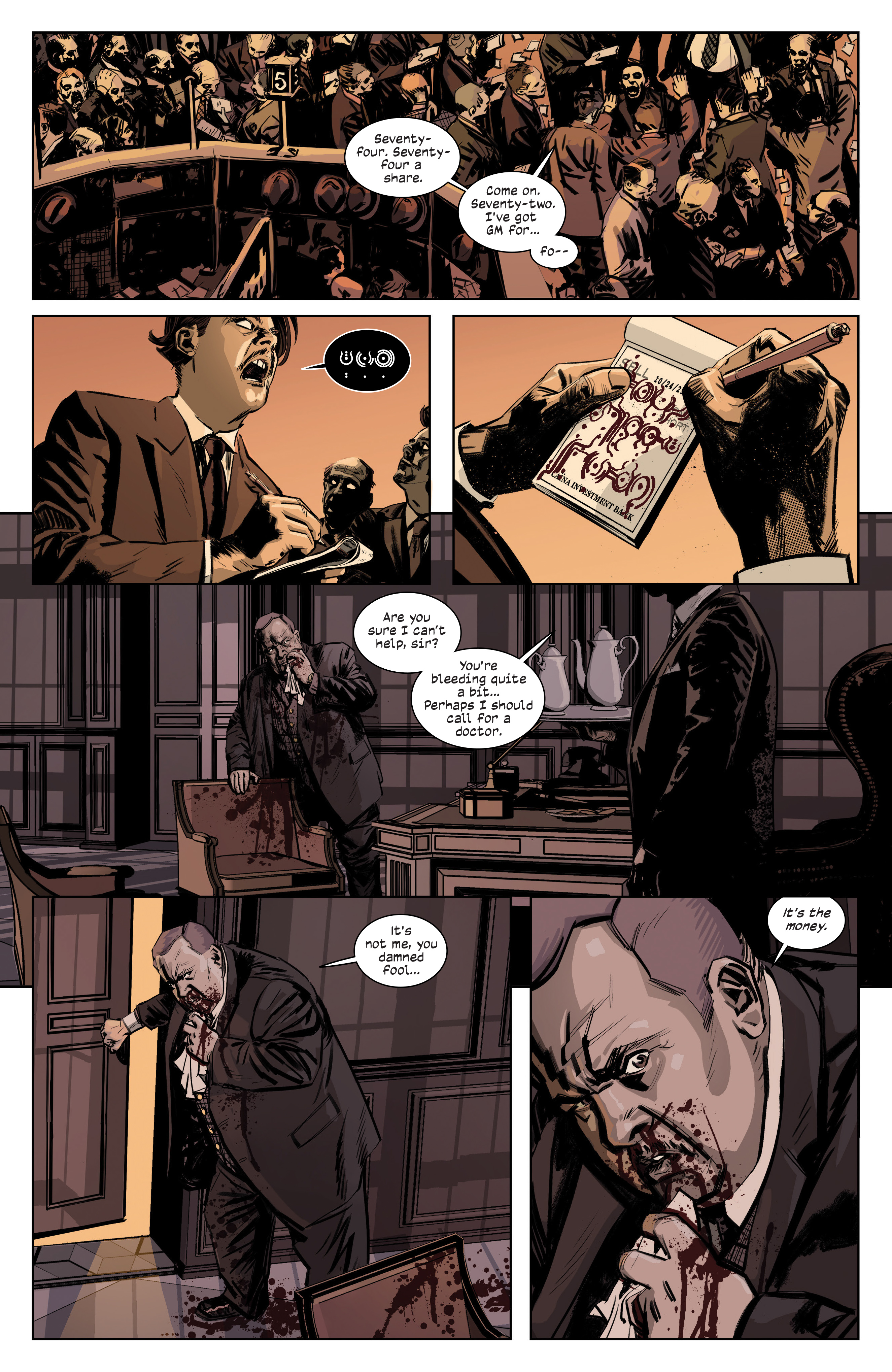Read online The Black Monday Murders comic -  Issue #1 - 7