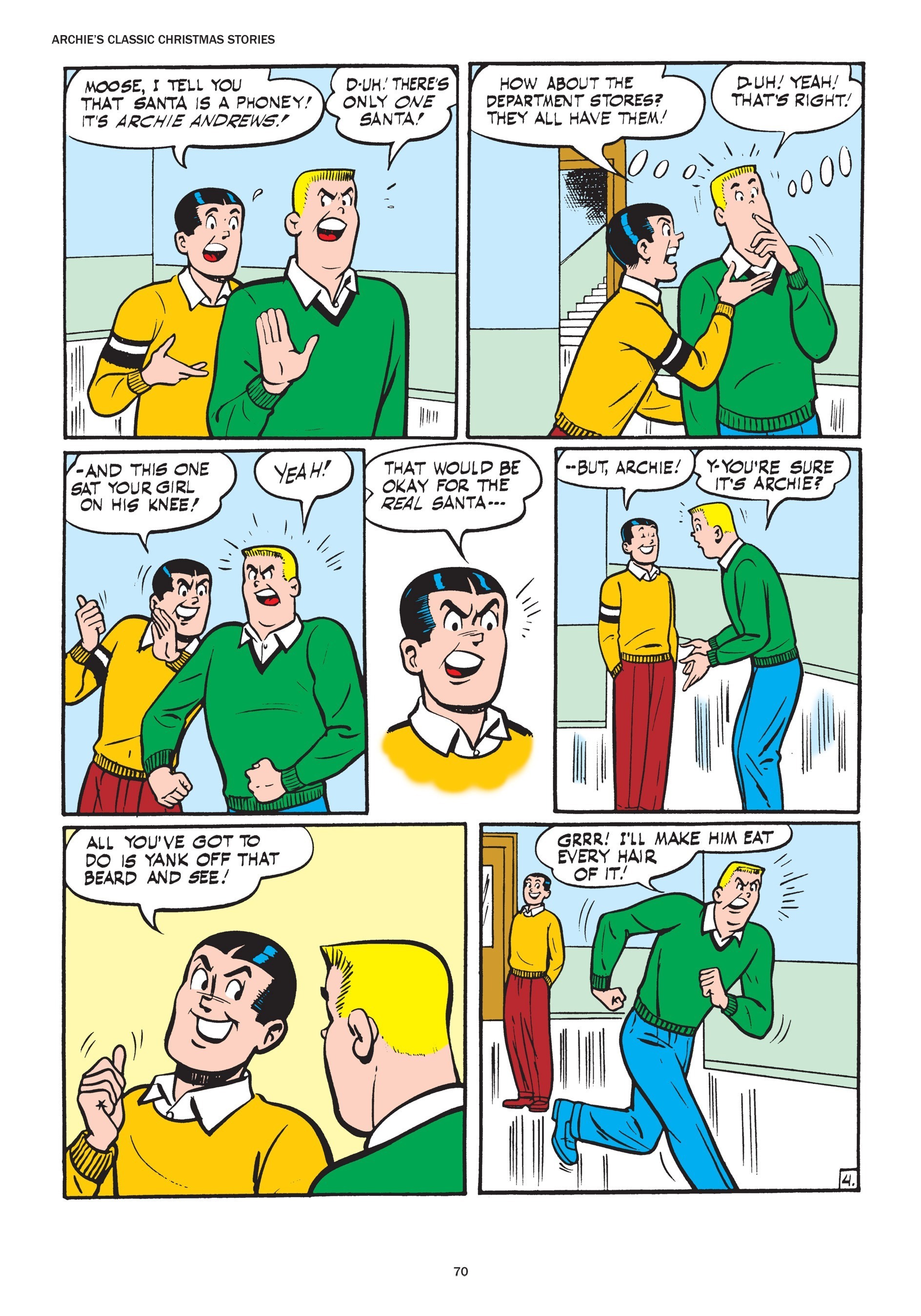 Read online Archie's Classic Christmas Stories comic -  Issue # TPB - 71