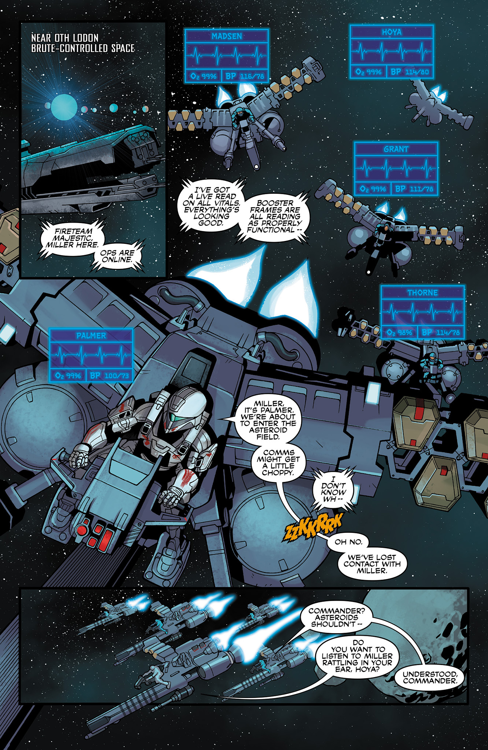 Read online Halo: Escalation comic -  Issue #5 - 13