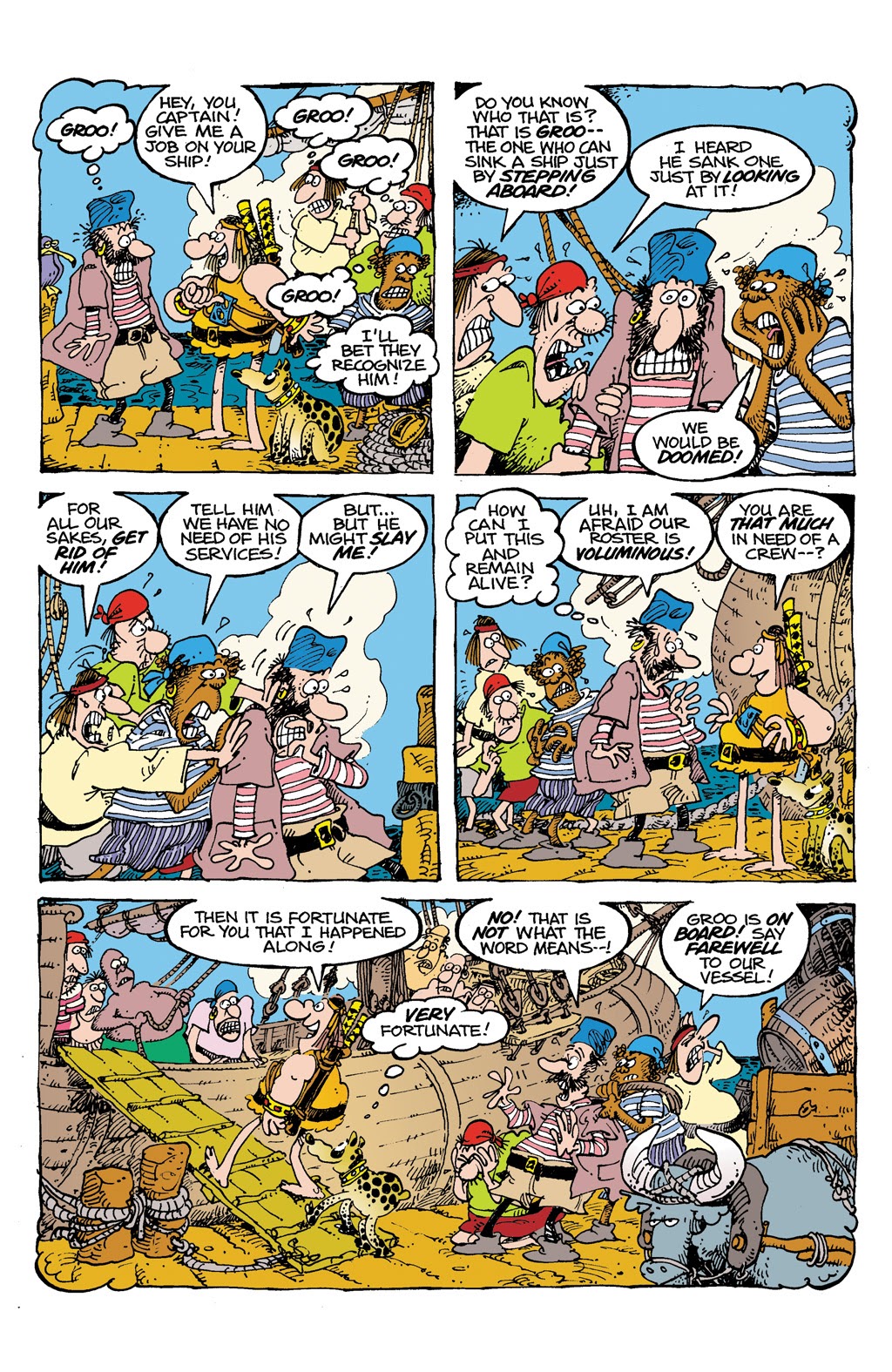 Read online Sergio Aragonés' Groo: The Most Intelligent Man In The World comic -  Issue # TPB - 15
