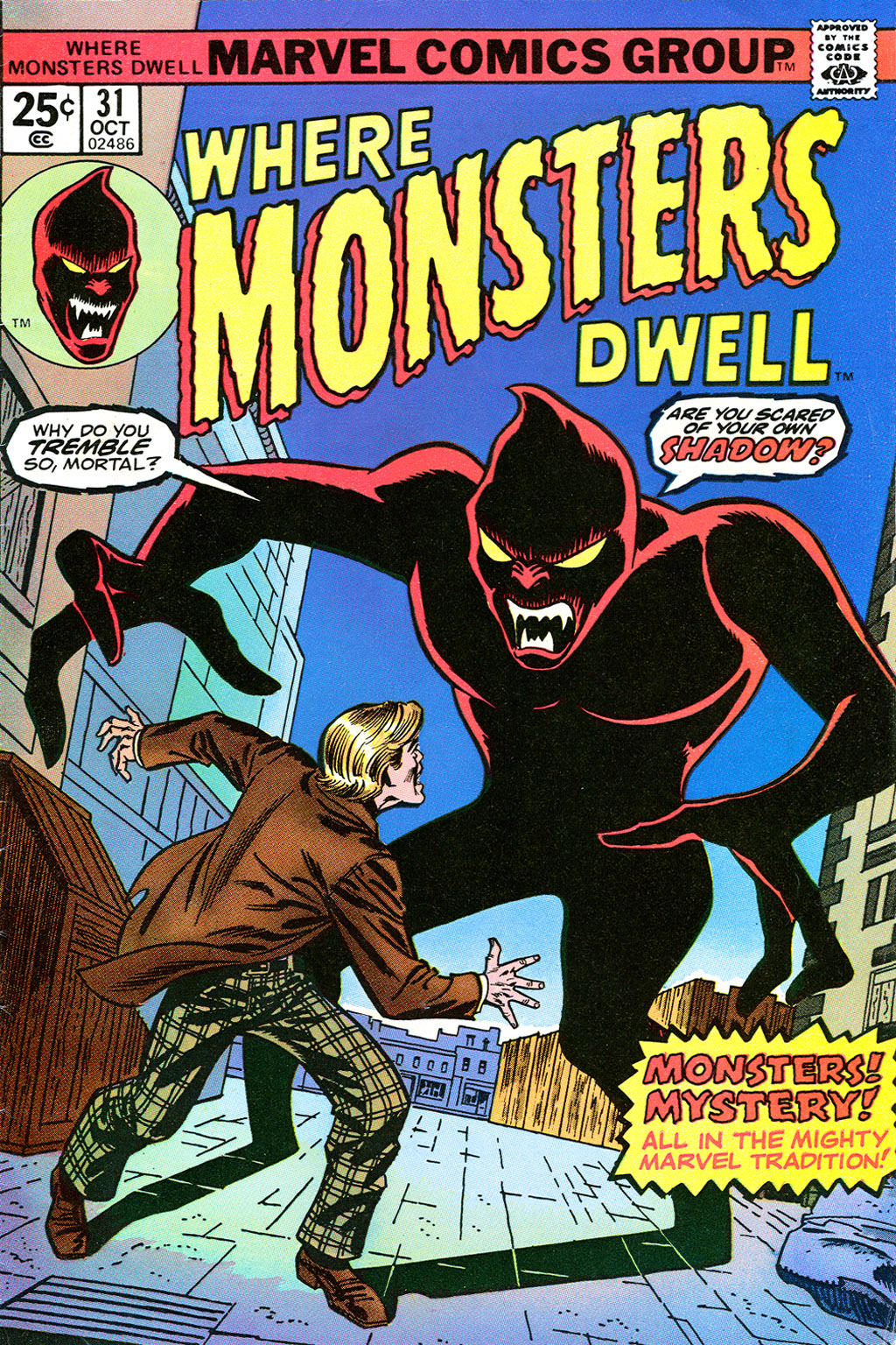 Read online Where Monsters Dwell (1970) comic -  Issue #31 - 1