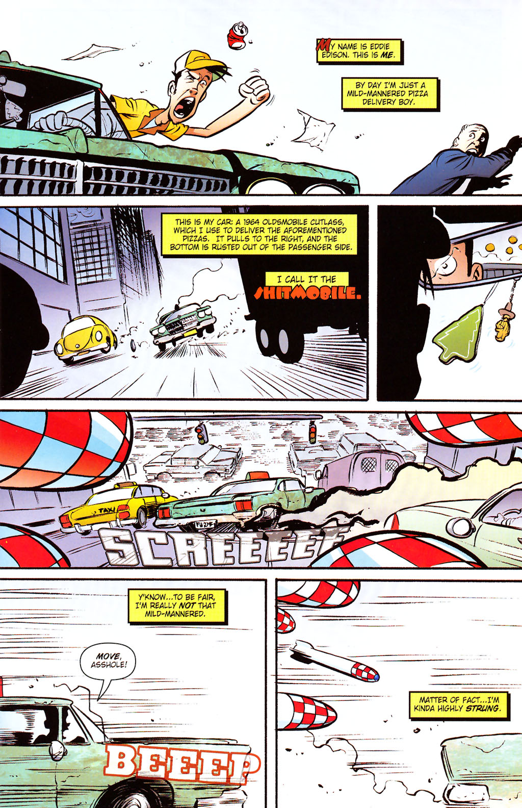 Read online Paul Jenkins' Sidekick comic -  Issue #1 - 3