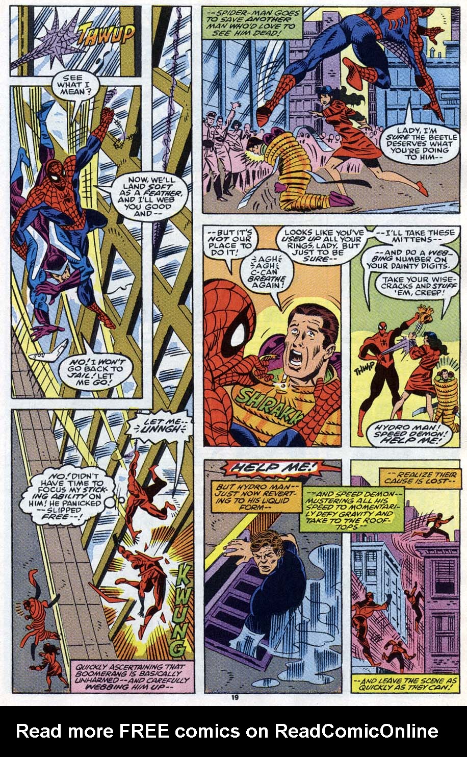 Read online Deadly Foes of Spider-Man comic -  Issue #4 - 16