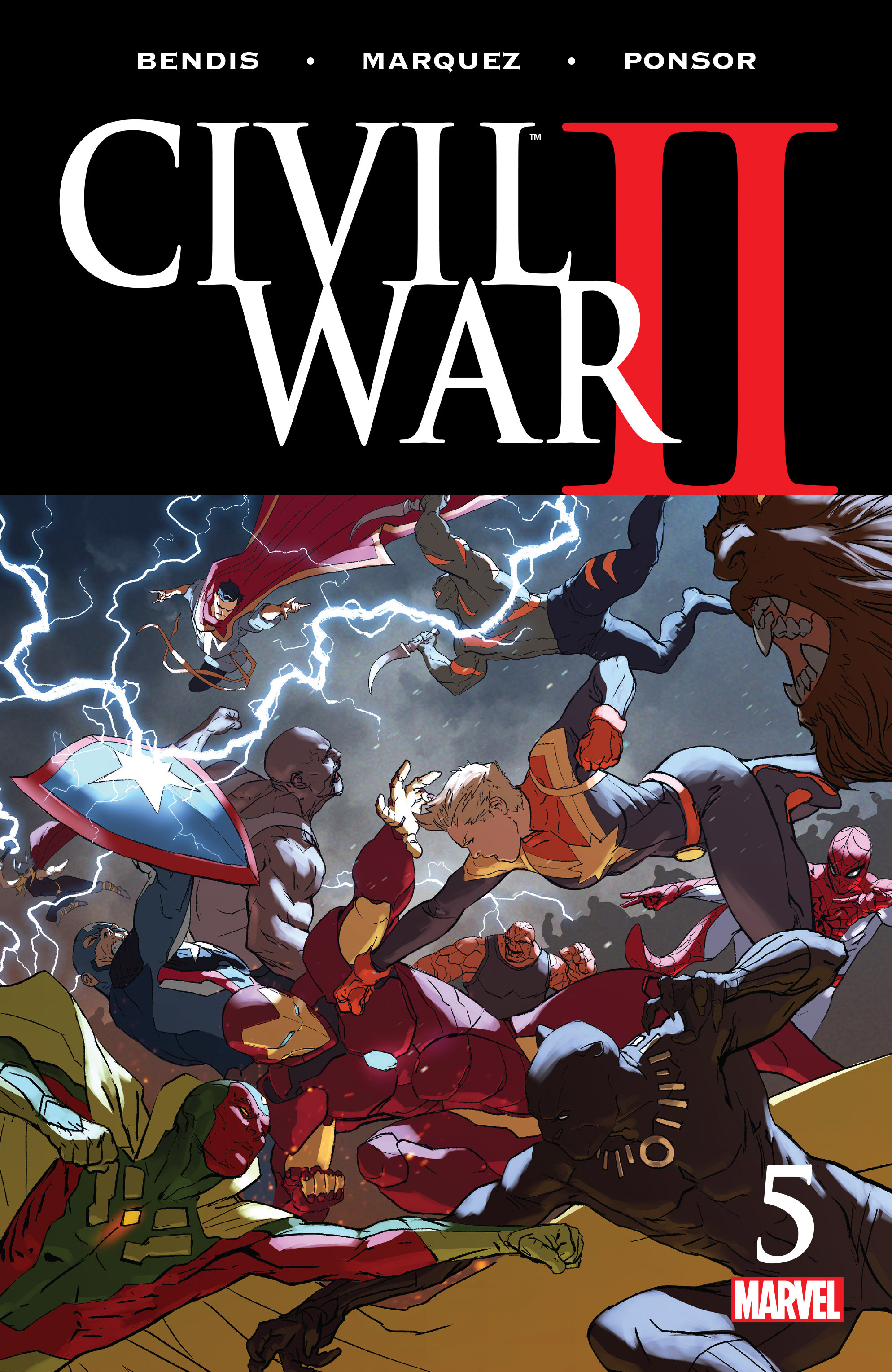 Read online Civil War II comic -  Issue #5 - 1