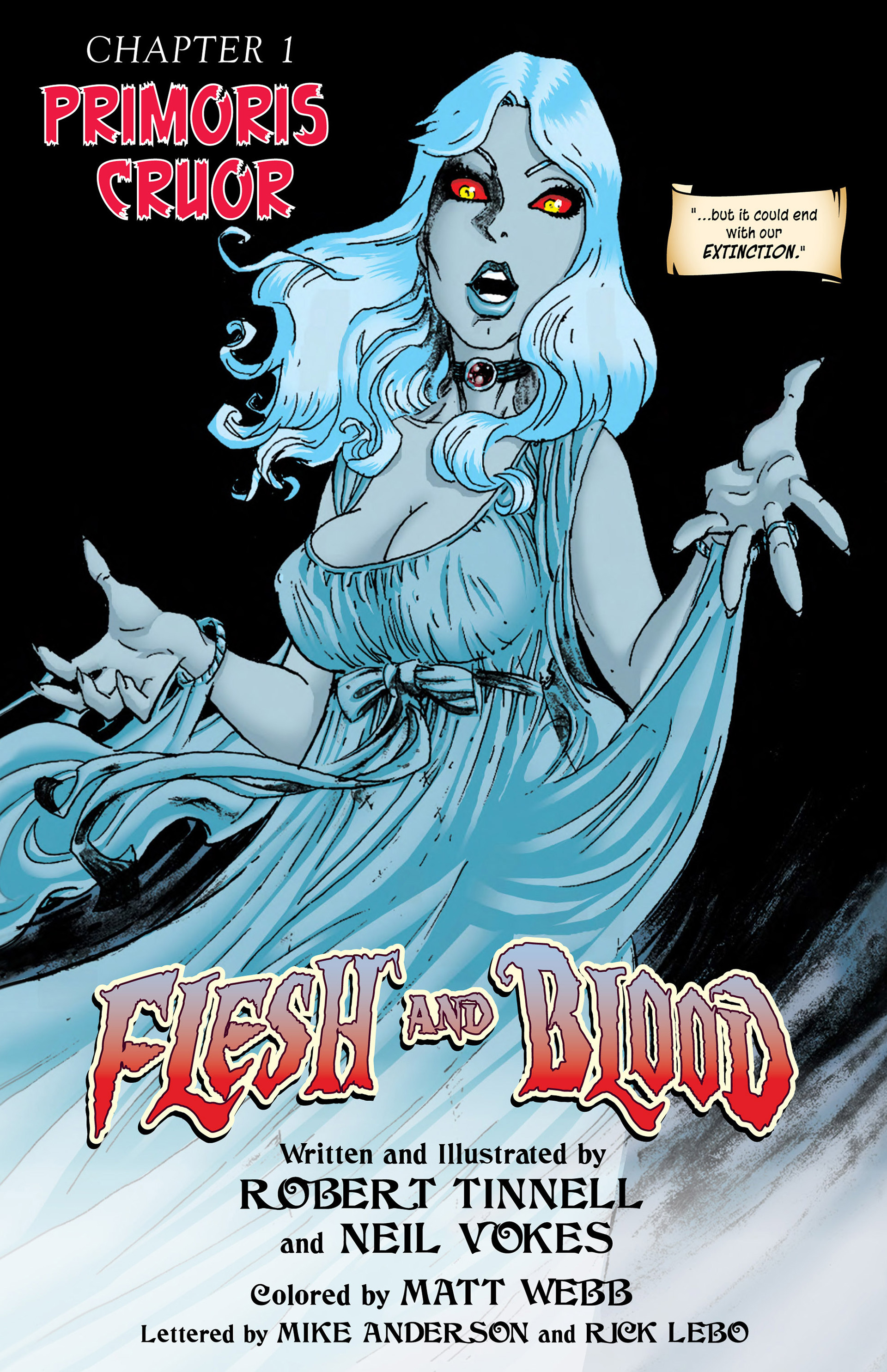 Read online Flesh and Blood comic -  Issue # TPB 1 - 8