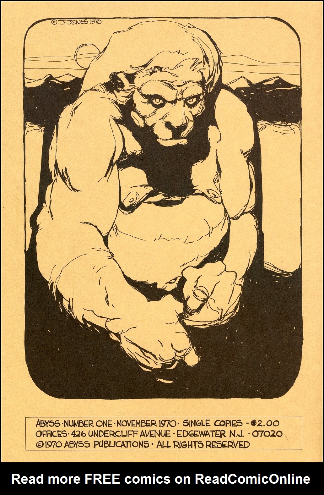 Read online Abyss (1970) comic -  Issue # Full - 2
