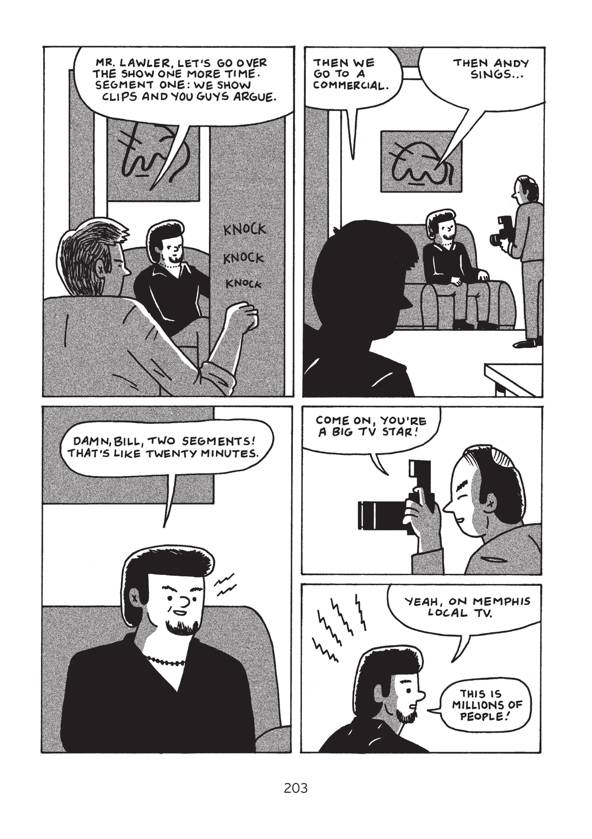 Read online Is This Guy For Real?: The Unbelievable Andy Kaufman comic -  Issue # TPB (Part 3) - 8