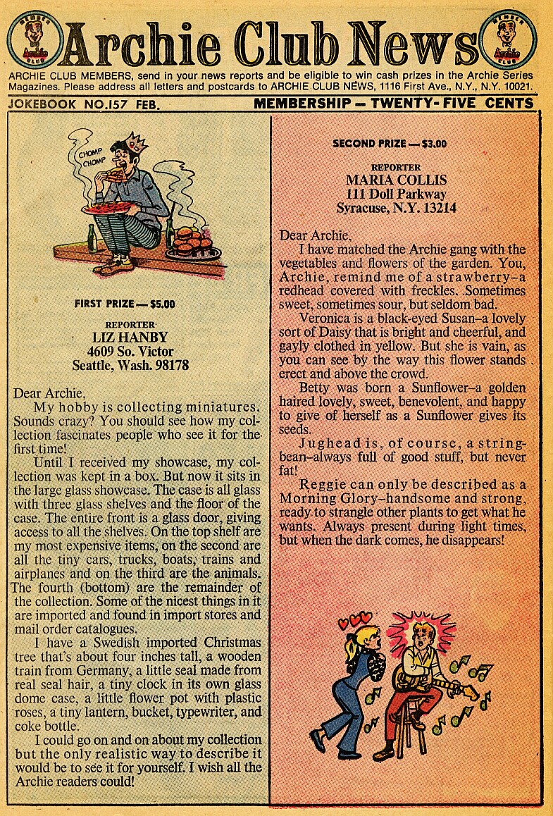 Read online Archie's Joke Book Magazine comic -  Issue #157 - 26