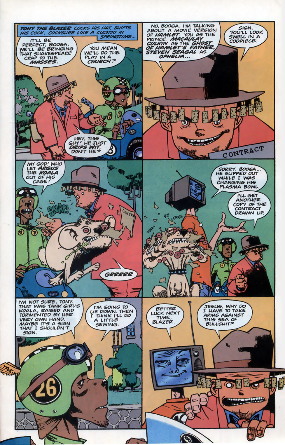 Read online Tank Girl: The Odyssey comic -  Issue #2 - 11