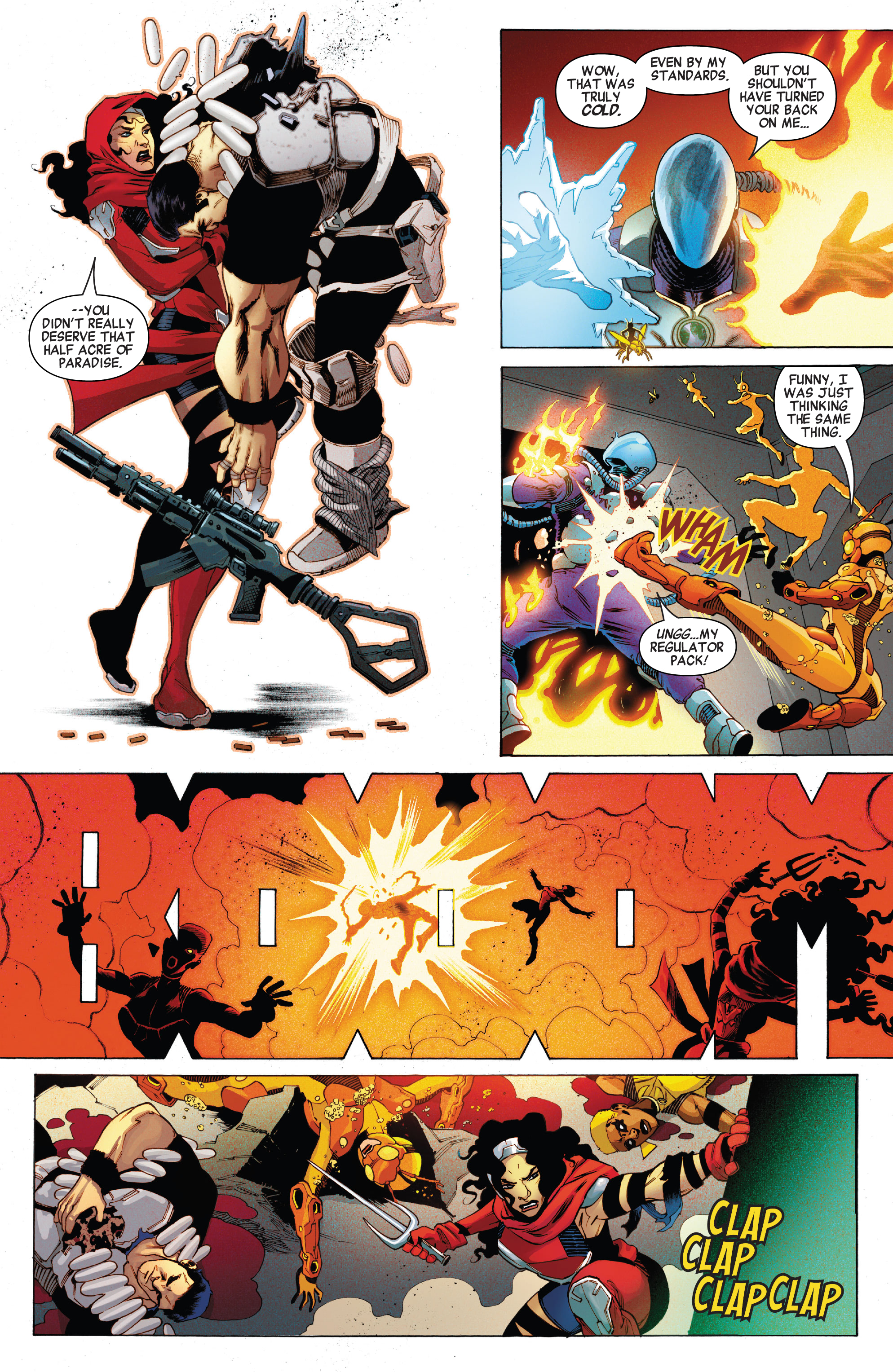 Read online Heroes Reborn: One-Shots comic -  Issue # Squadron Savage - 25