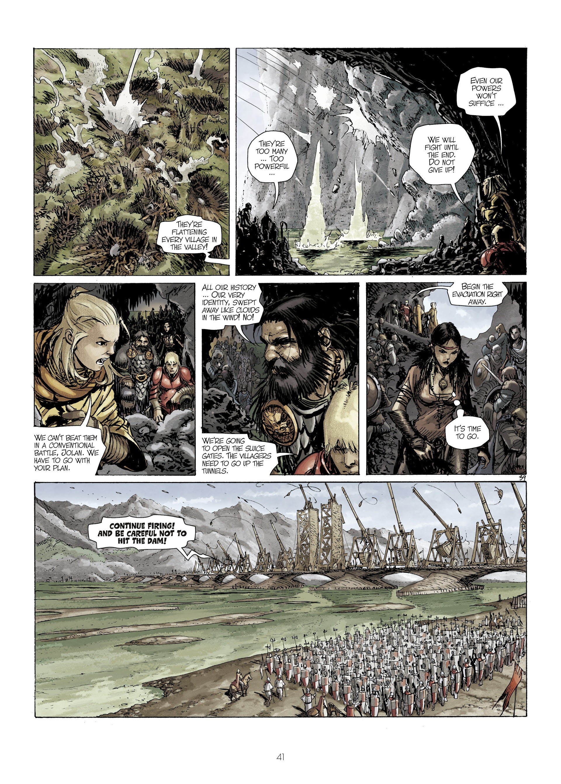 Read online Kriss of Valnor: Red as the Raheborg comic -  Issue # Full - 43