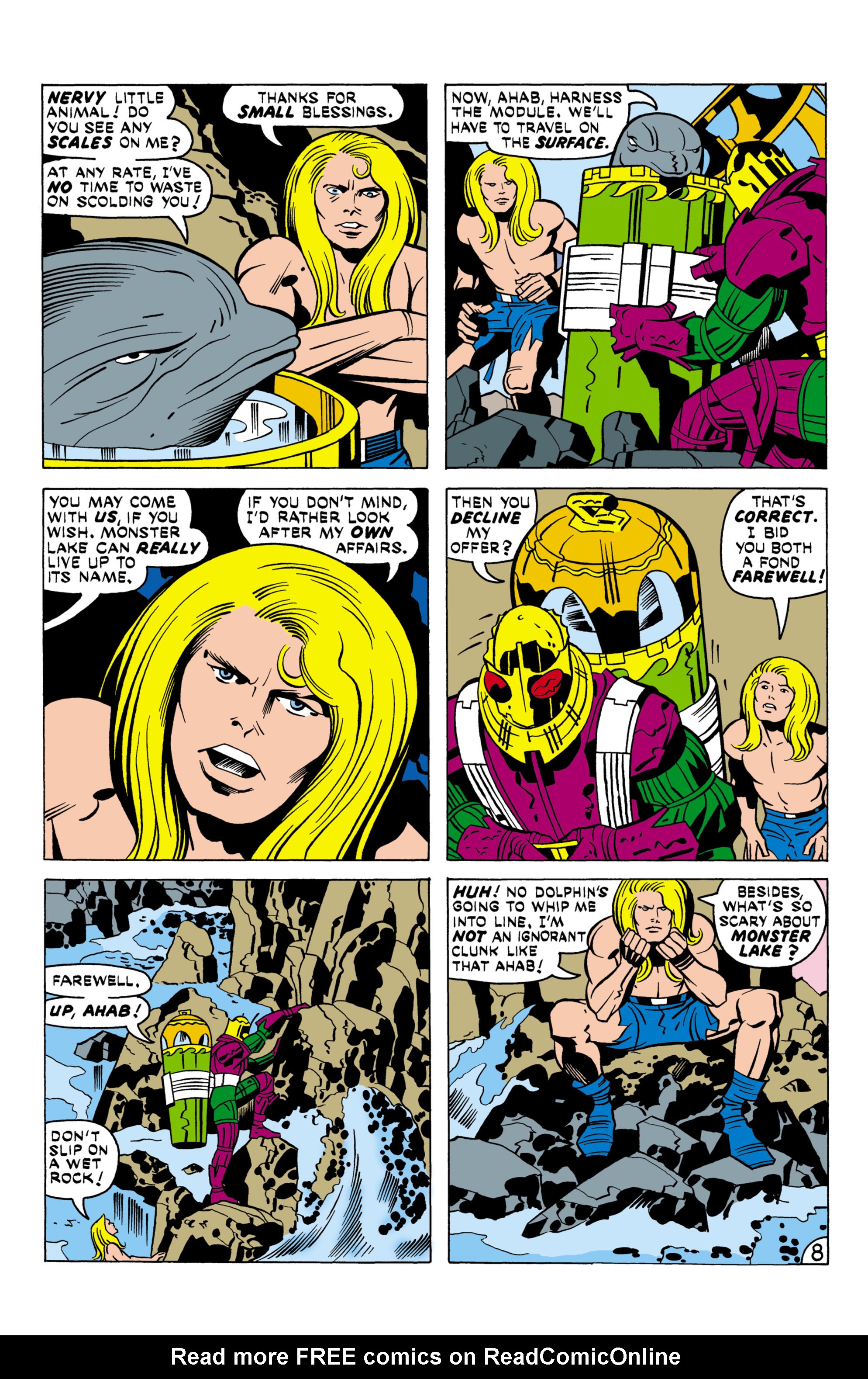 Read online Kamandi, The Last Boy On Earth comic -  Issue #21 - 9
