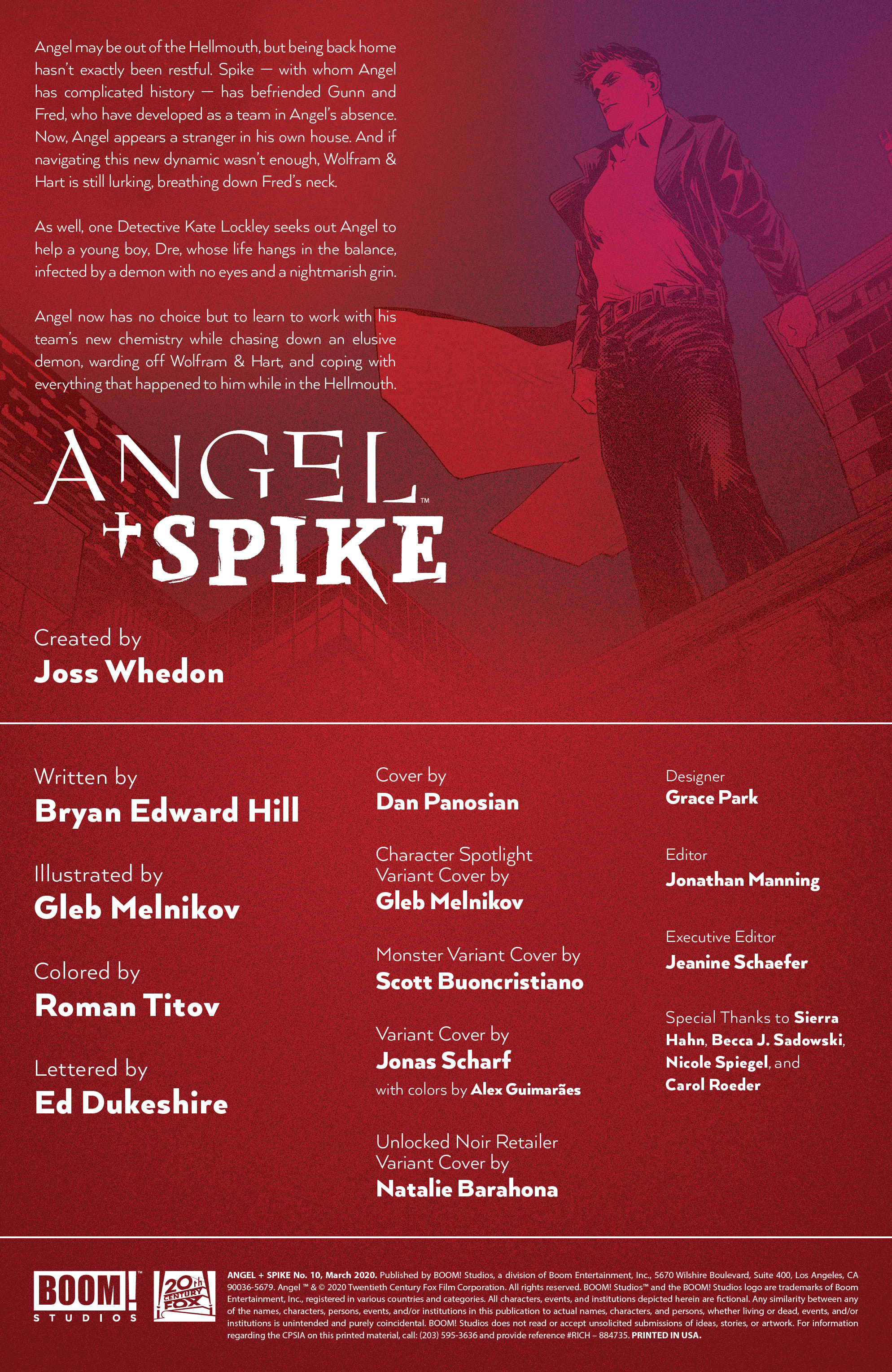 Read online Angel   Spike comic -  Issue #10 - 2