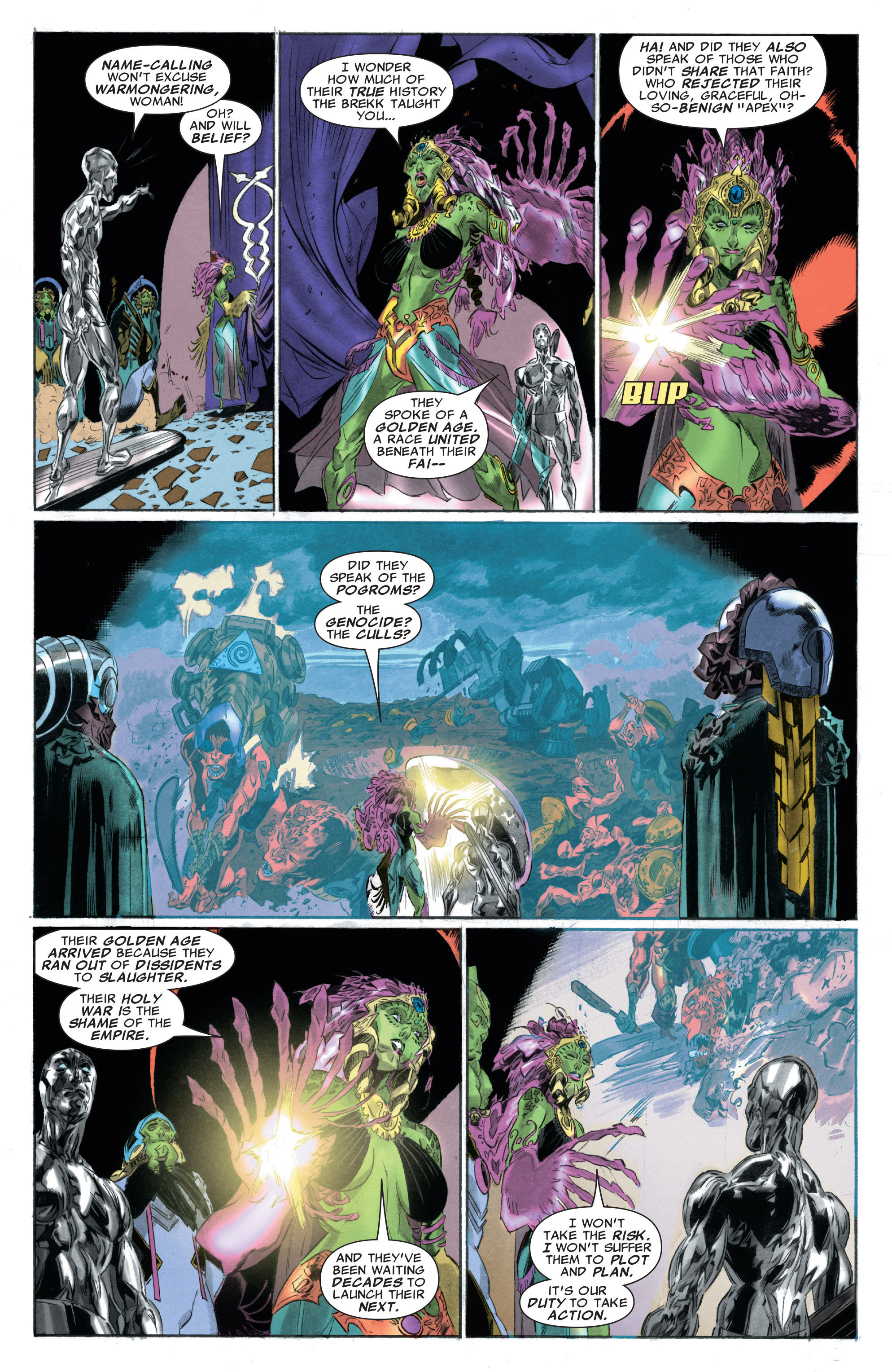 Read online Silver Surfer: In Thy Name comic -  Issue #3 - 18