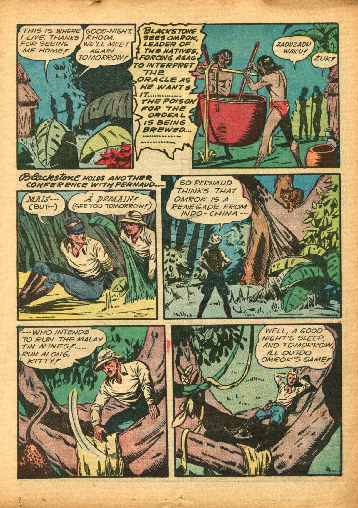 Read online Super-Magician Comics comic -  Issue #5 - 21