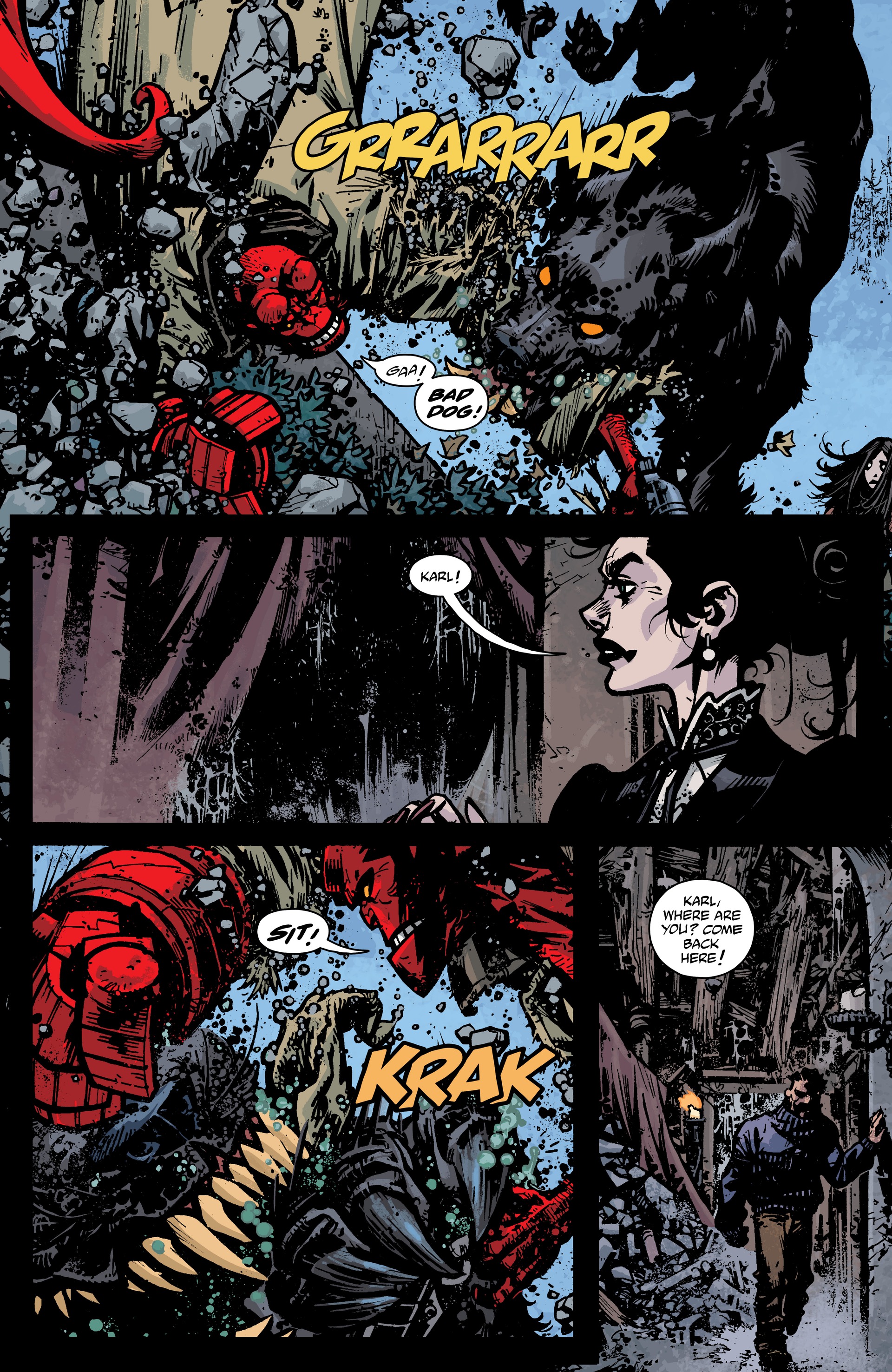 Read online Hellboy and the B.P.R.D.: The Return of Effie Kolb and Others comic -  Issue # TPB (Part 1) - 43