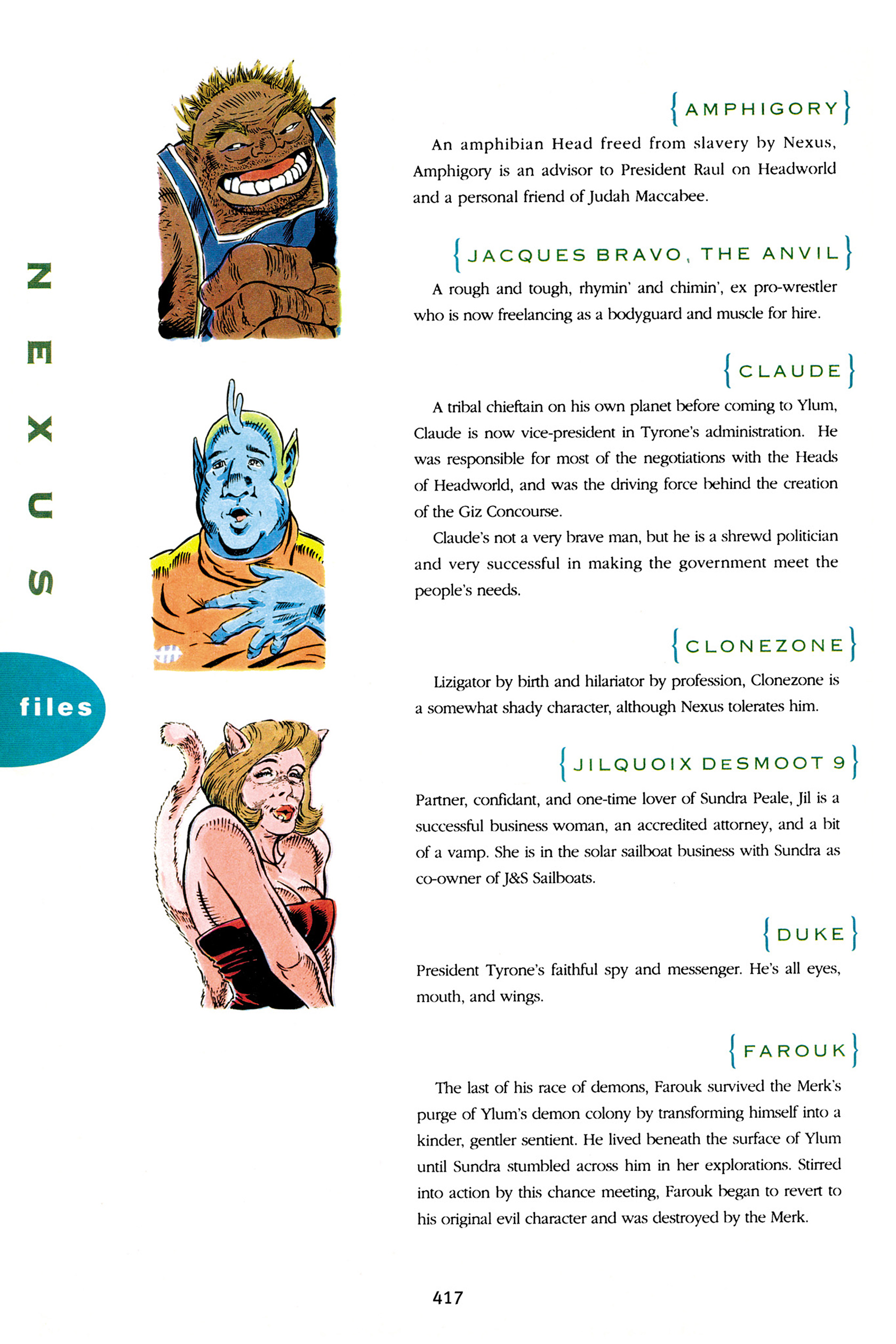 Read online Nexus Omnibus comic -  Issue # TPB 6 - 412