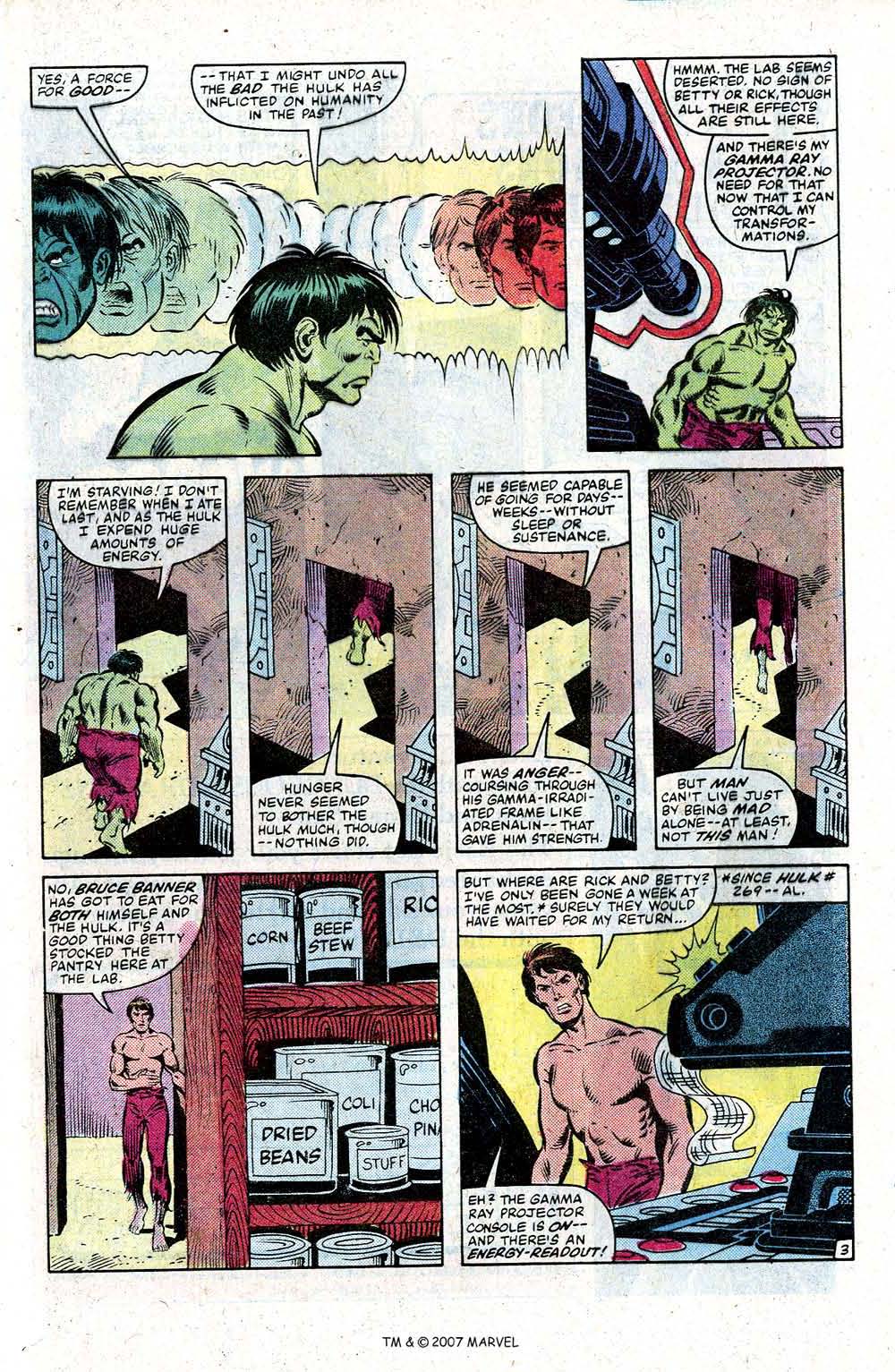 Read online The Incredible Hulk (1968) comic -  Issue #275 - 5