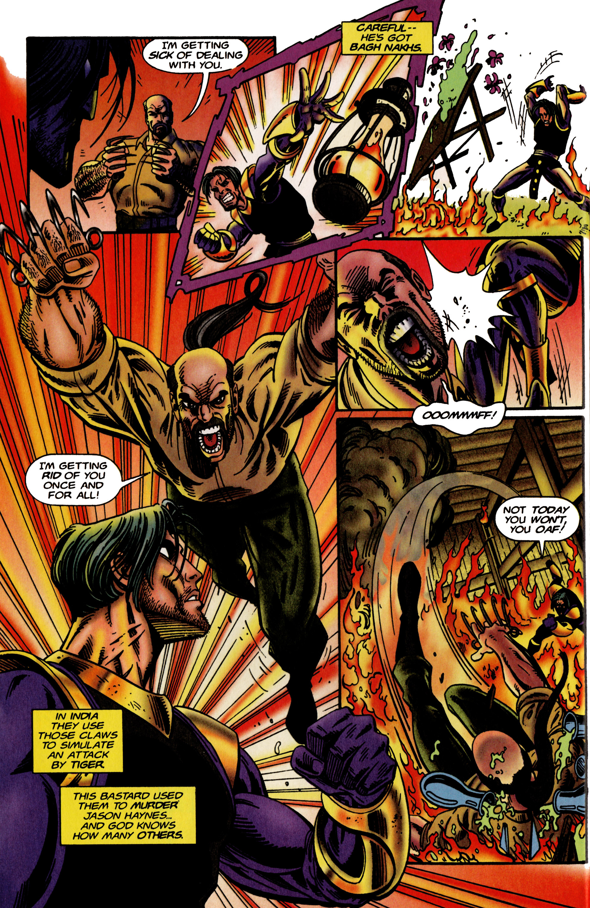 Read online Ninjak (1994) comic -  Issue #24 - 17