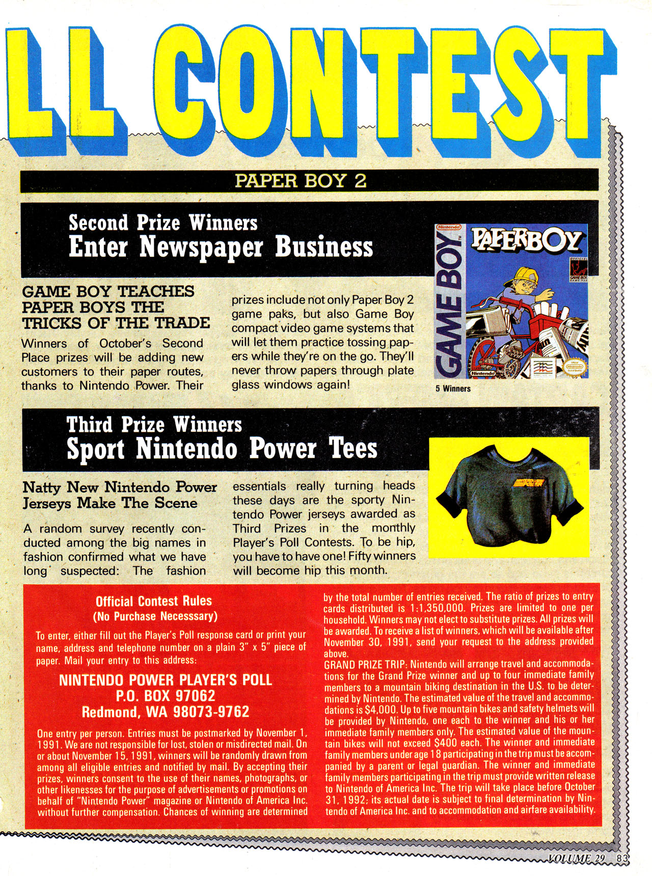 Read online Nintendo Power comic -  Issue #29 - 92