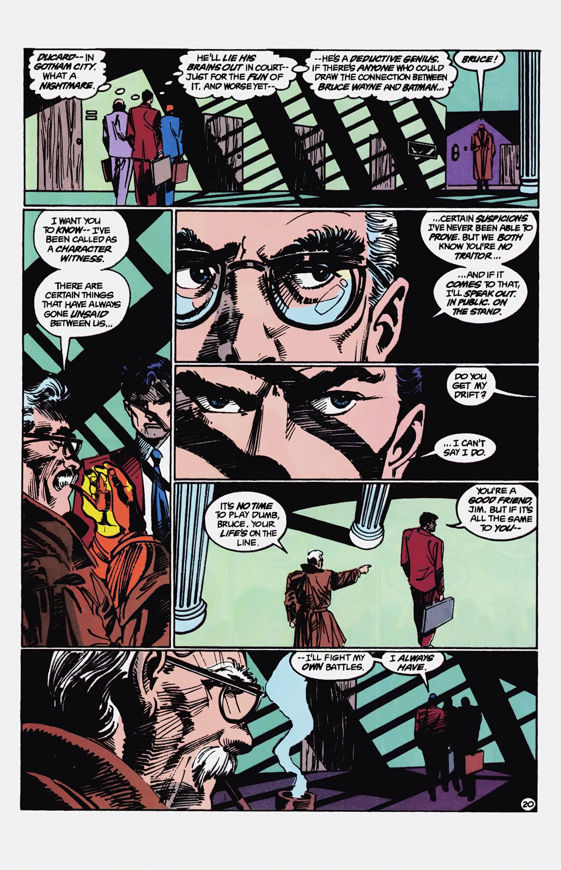 Read online Detective Comics (1937) comic -  Issue # _TPB Batman - Blind Justice (Part 1) - 85