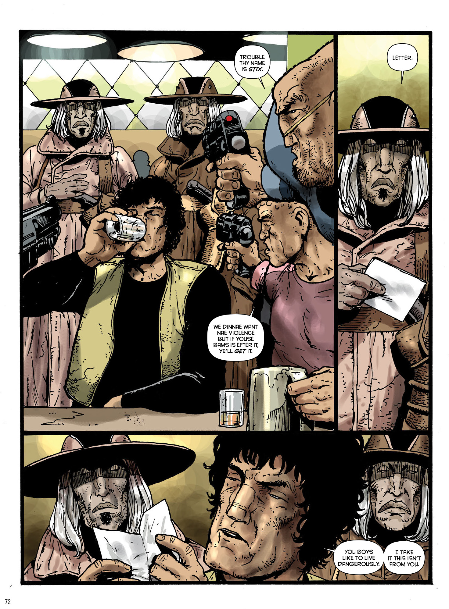 Read online Strontium Dog: Repo Men comic -  Issue # TPB - 74