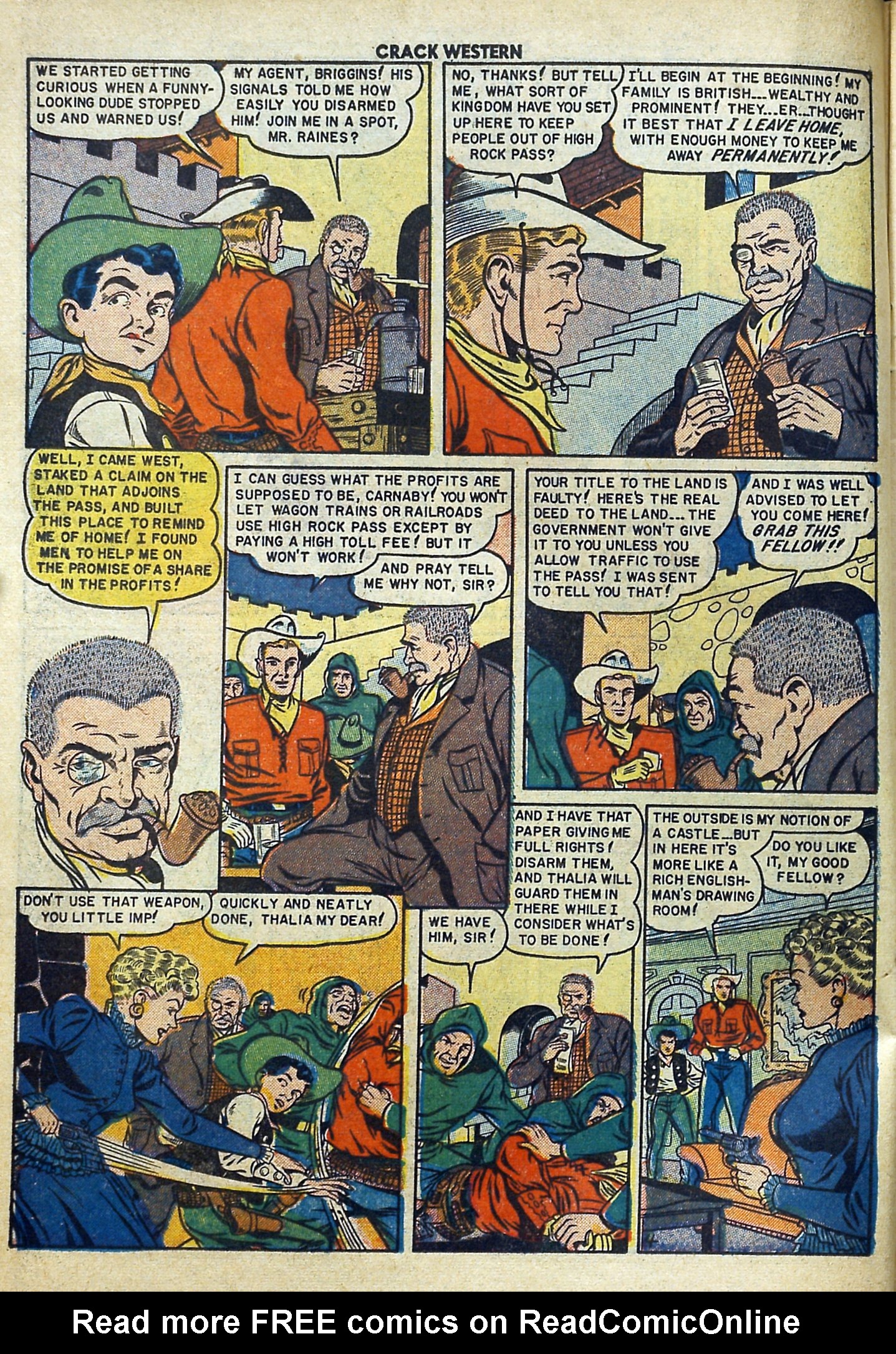 Read online Crack Western comic -  Issue #67 - 6