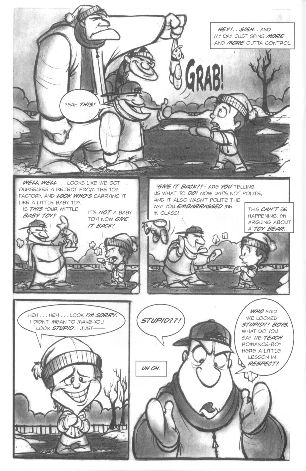 Read online Herobear And The Kid (1999) comic -  Issue #1 - 17