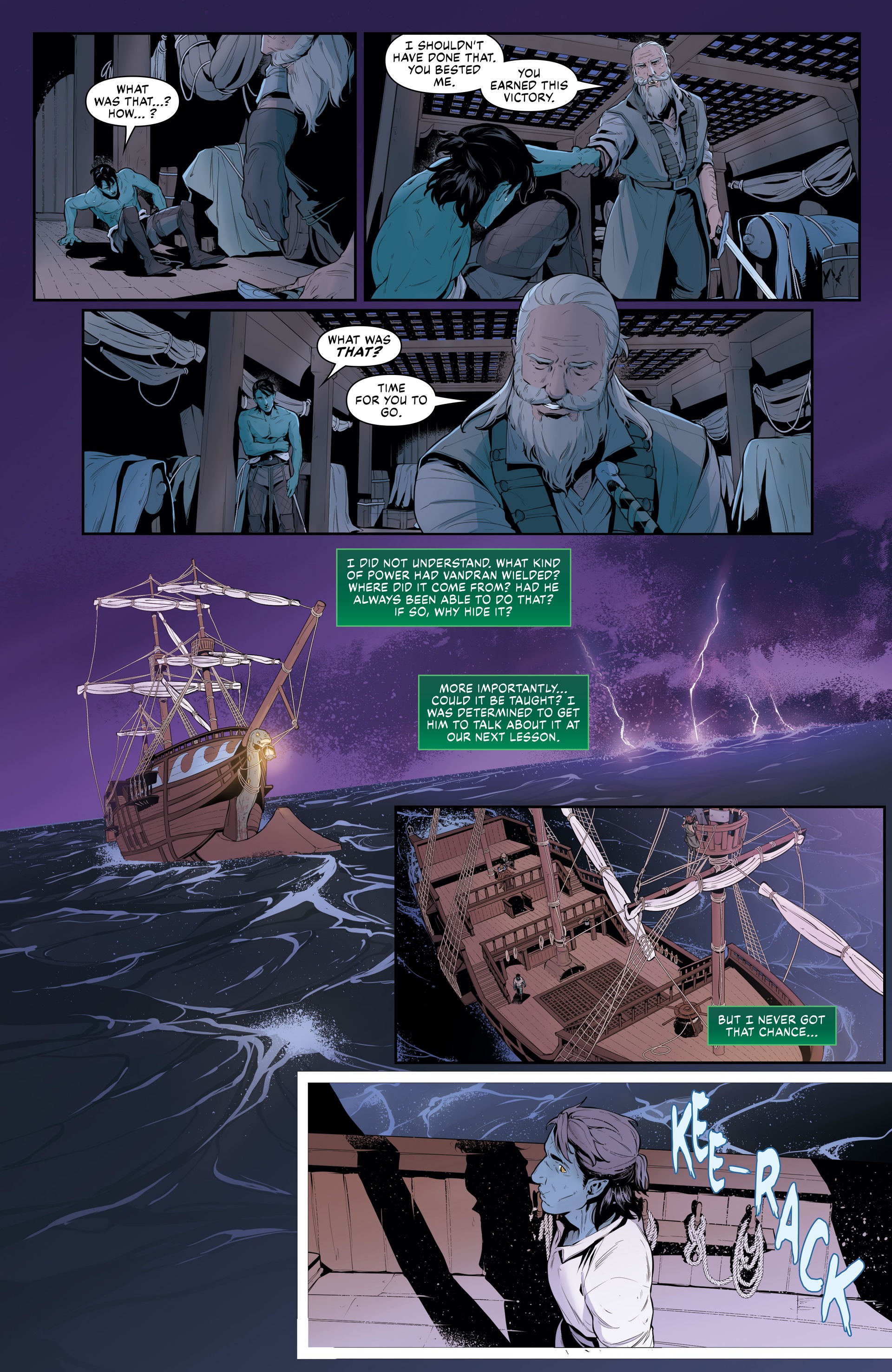 Read online Critical Role: The Mighty Nein Origins – Fjord Stone comic -  Issue # Full - 38