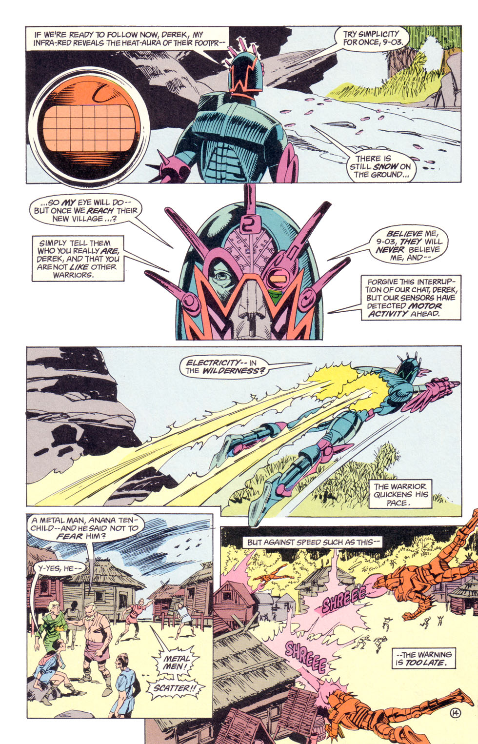 Read online Electric Warrior comic -  Issue #16 - 16