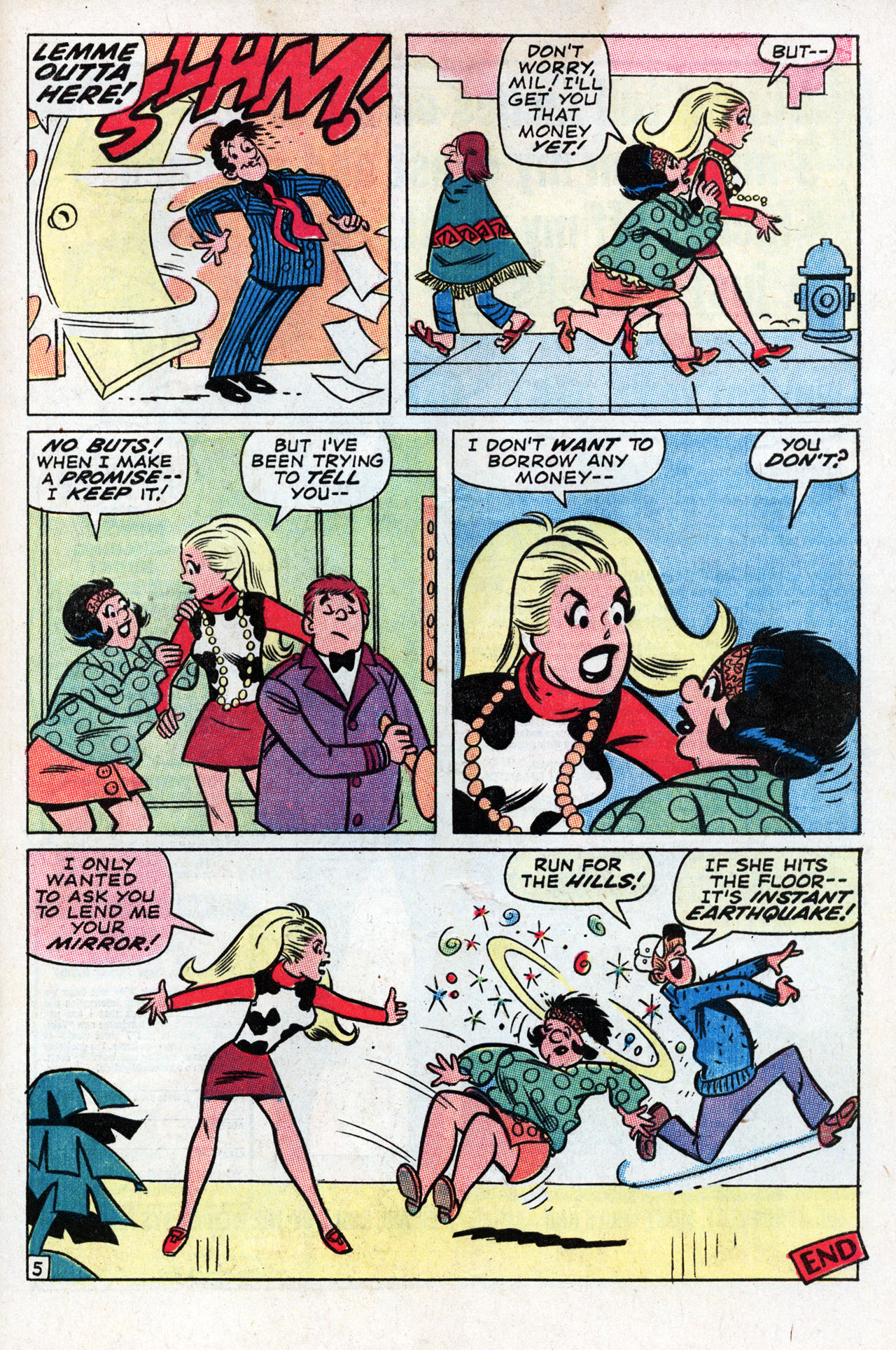 Read online Millie the Model comic -  Issue #182 - 33