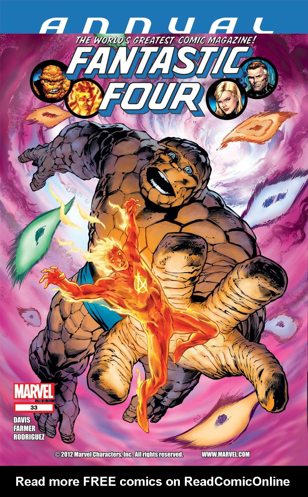 Read online Fantastic Four (1961) comic -  Issue # _Annual 33 - 1